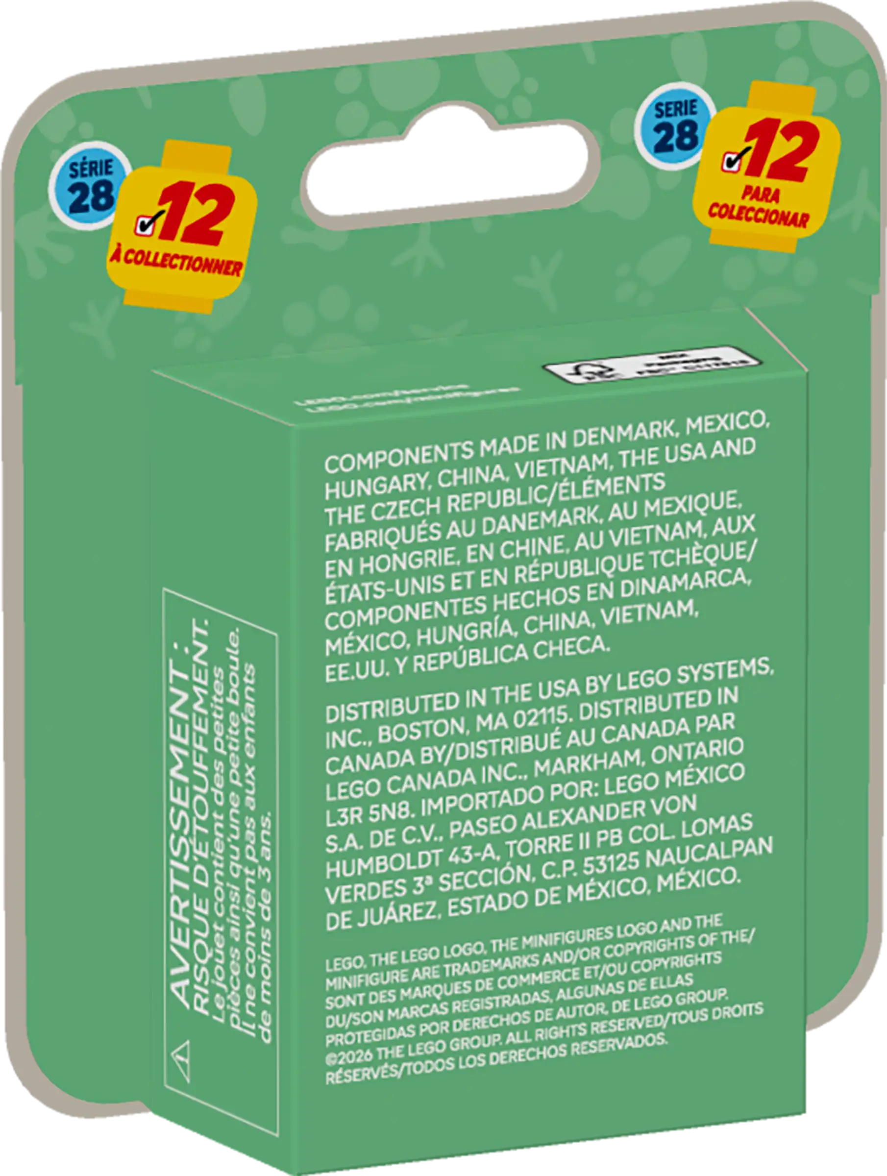 LEGO 71051 Minifigures - Animals Series 28 - Complete Set