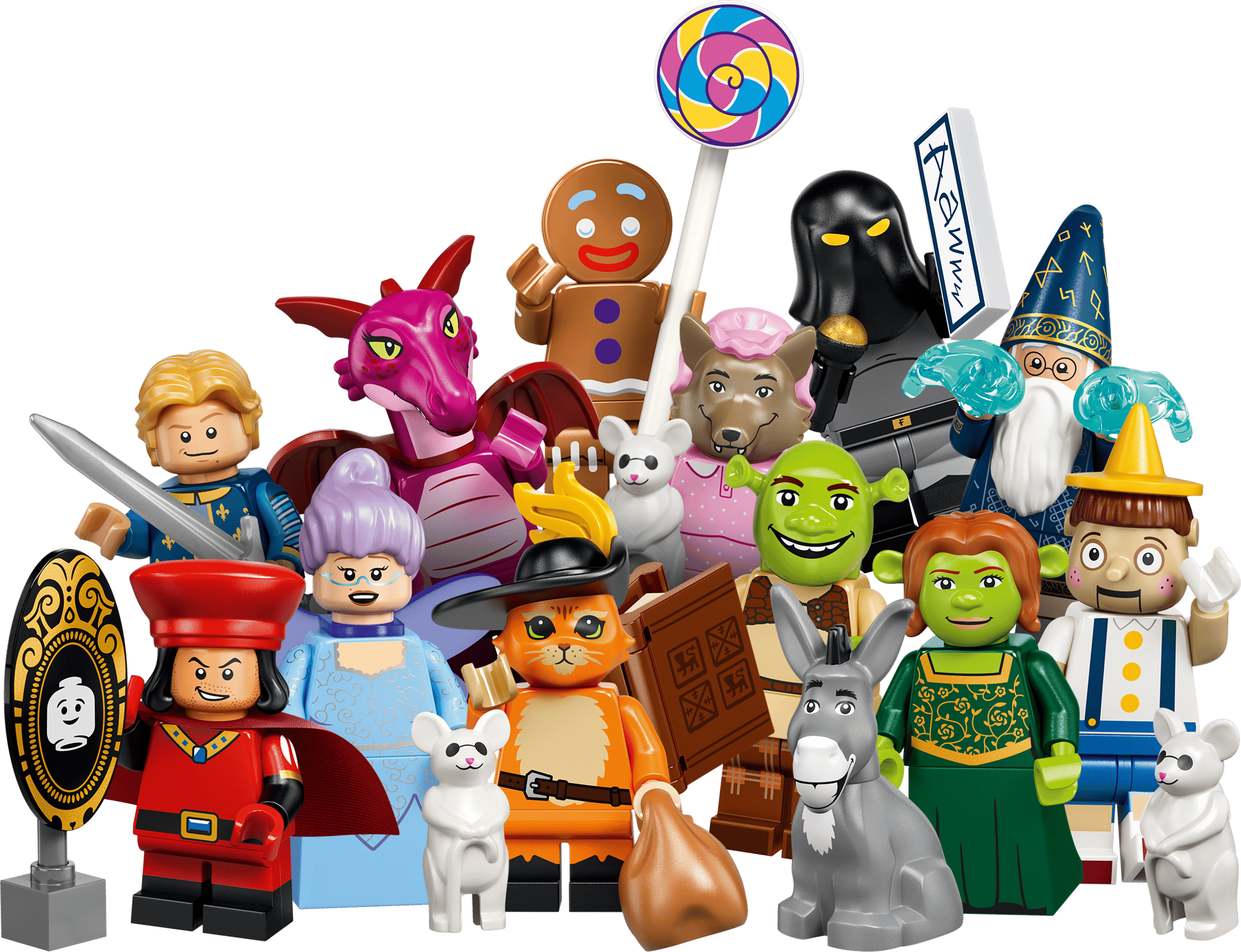LEGO 71053 Minifigures Shrek Series - Complete Set of 12