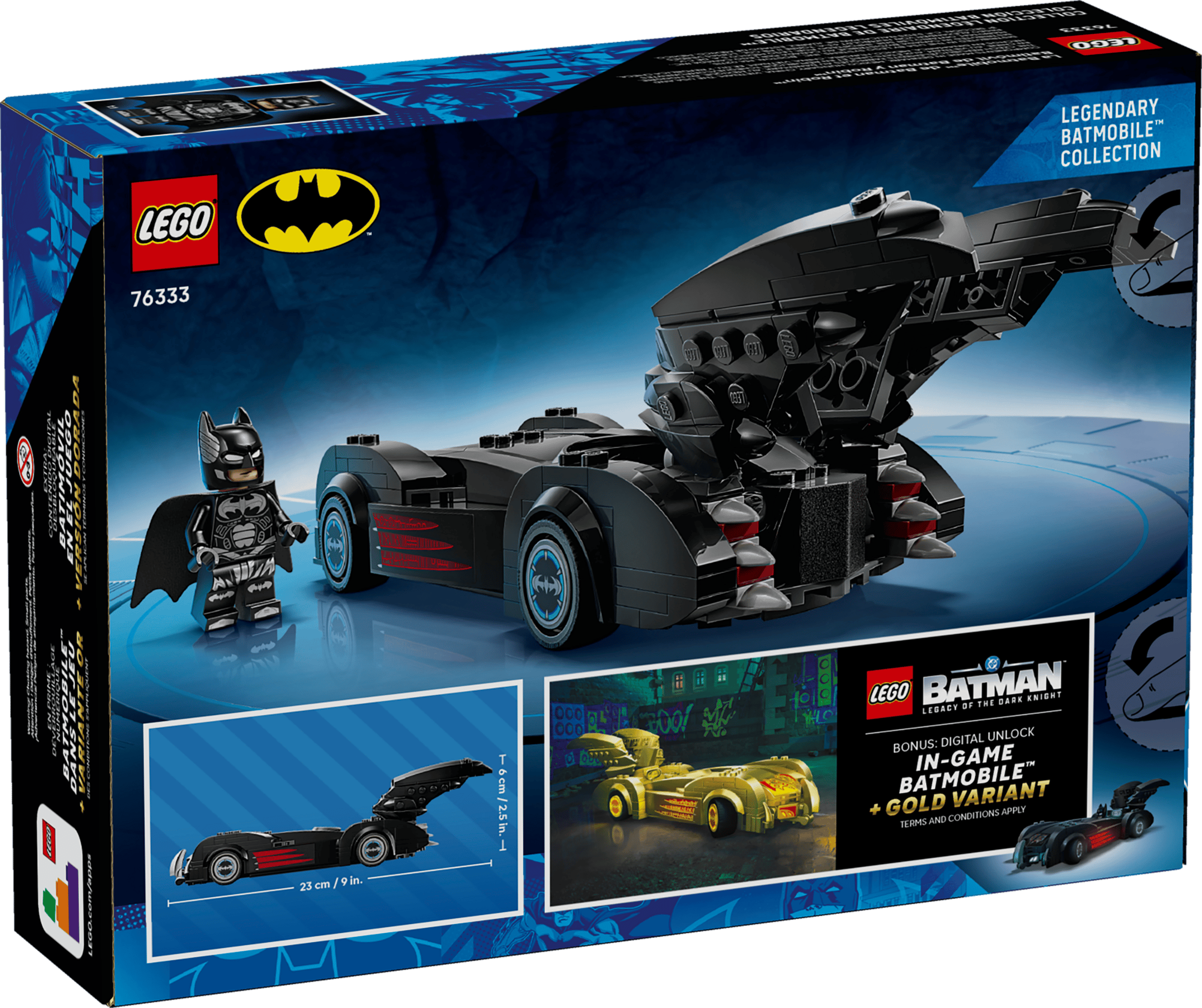 LEGO 76333 Batman & Robin Batmobile