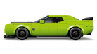 LEGO 77237 Dodge Challenger SRT Hellcat car model on a white background