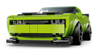 LEGO 77237 Dodge Challenger SRT Hellcat car model on a white background