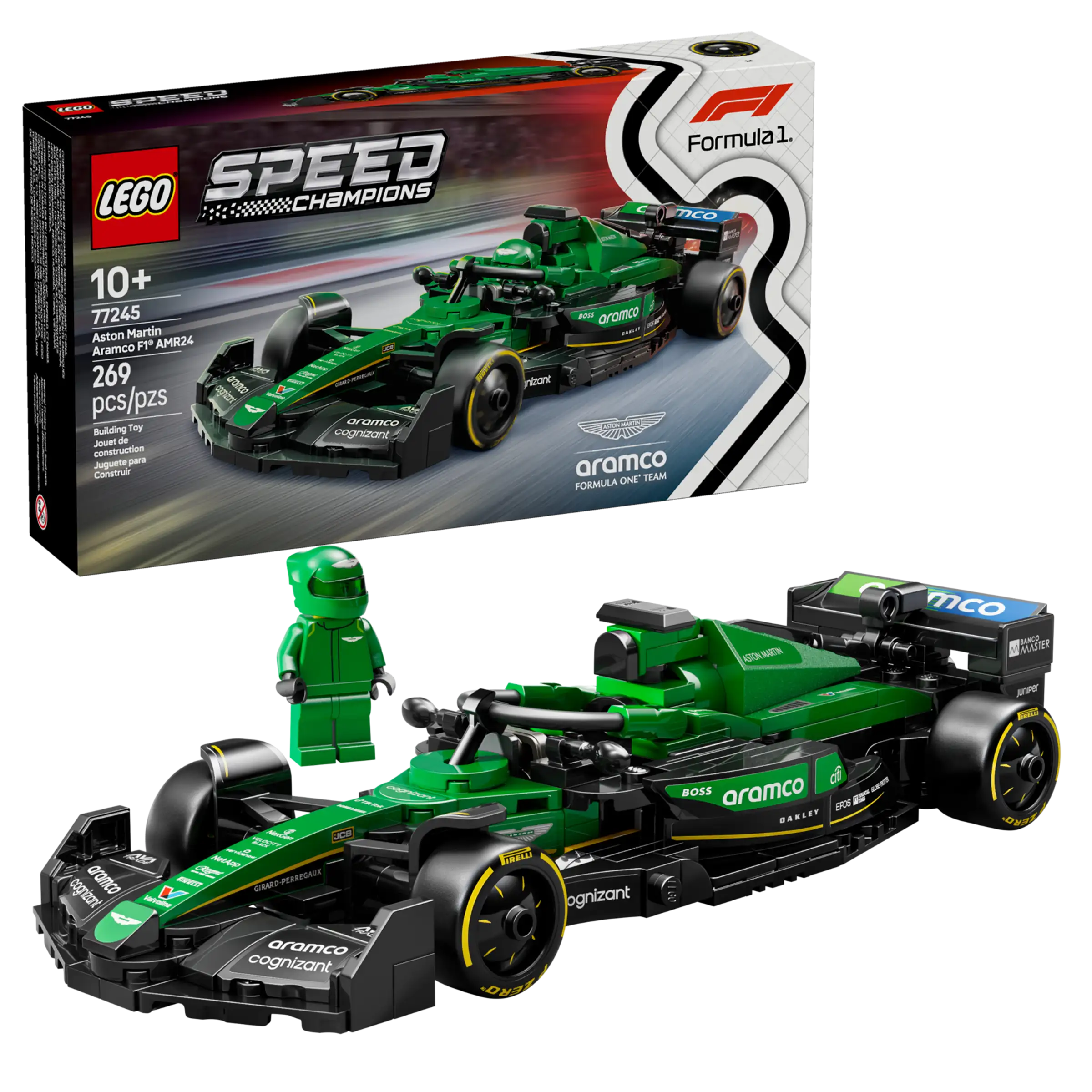 LEGO 77245 Aston Martin Aramco F1 AMR24