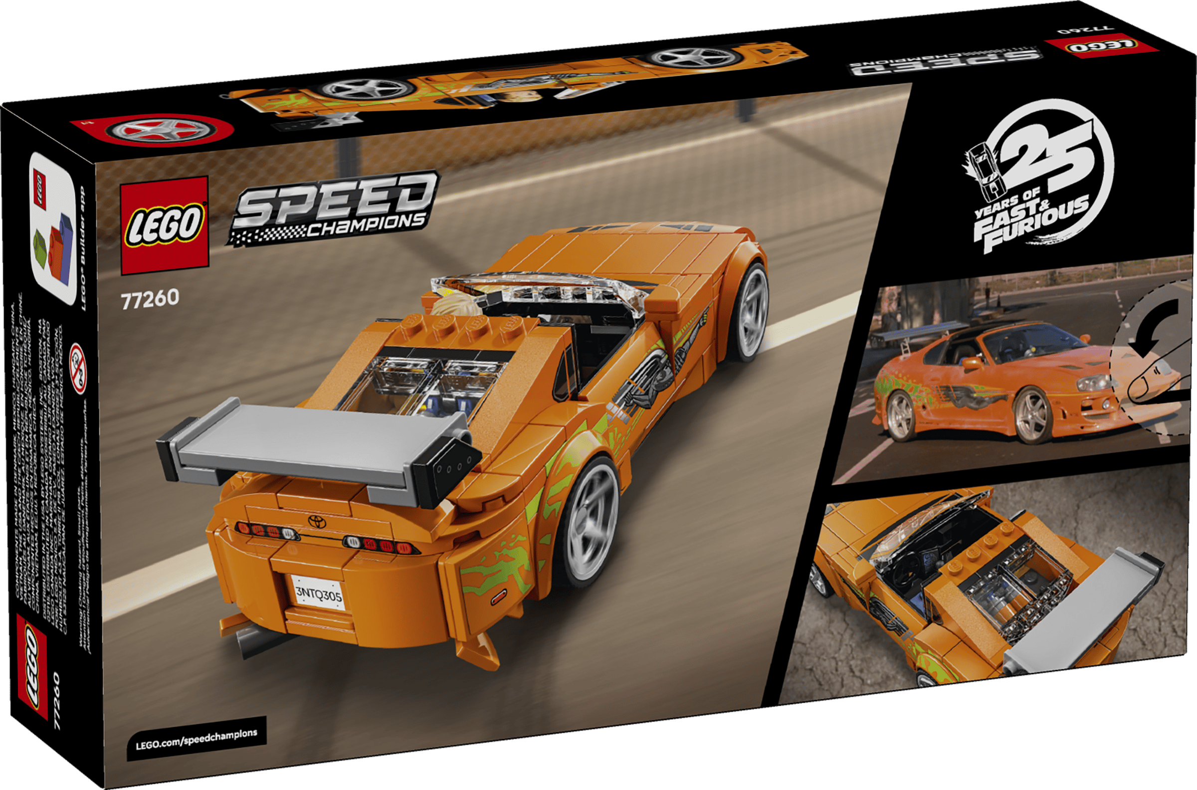 LEGO 77260 The Fast and the Furious Toyota Supra MK4