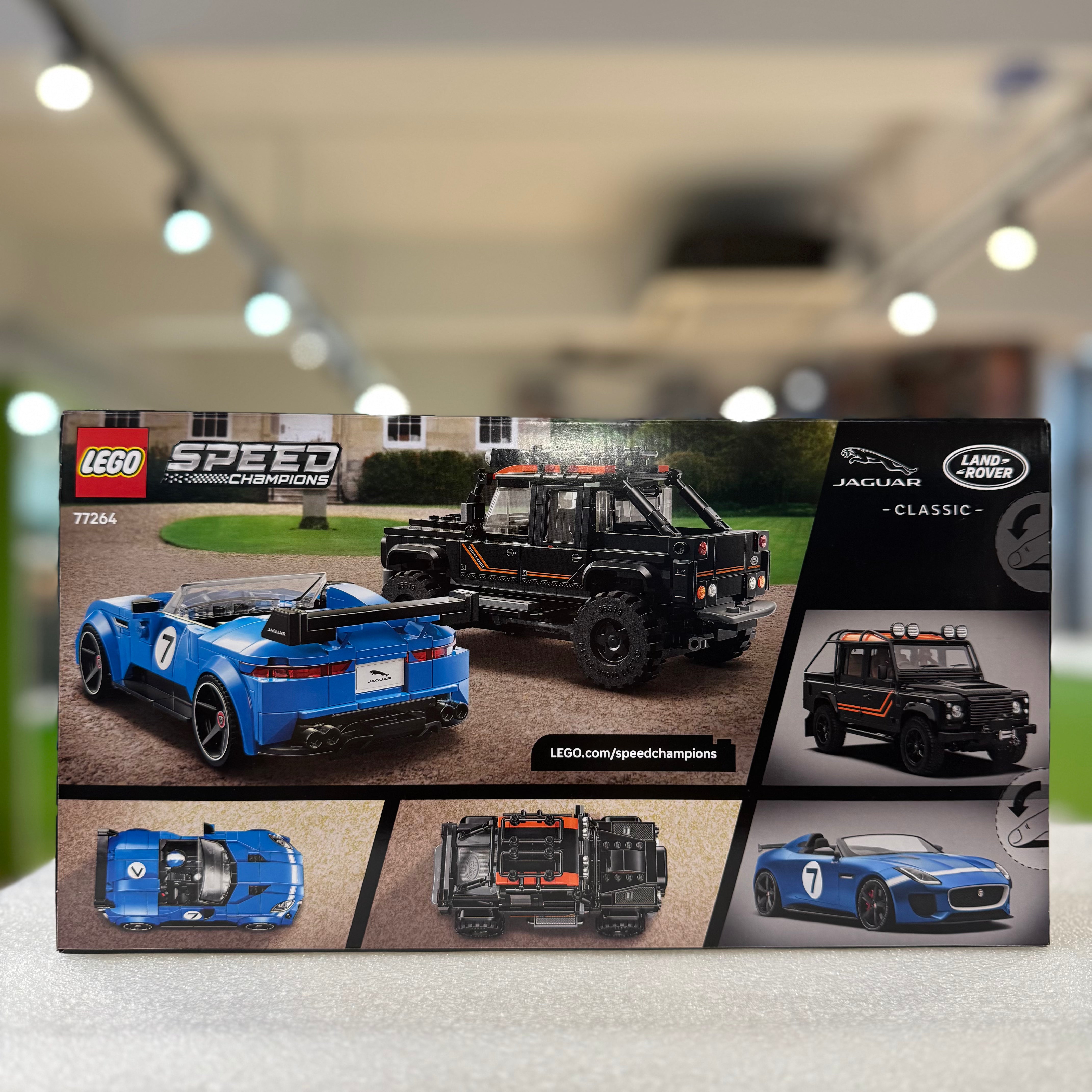 LEGO 77264 Jaguar Project 7 & Land Rover Defender
