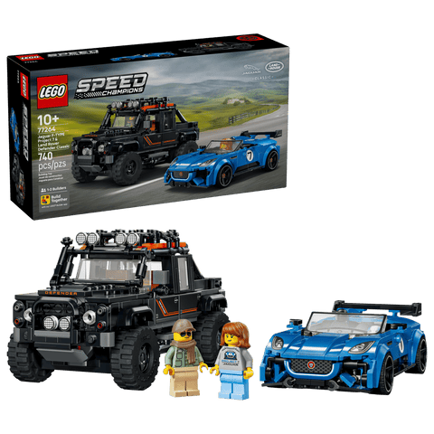 LEGO 77264 Jaguar Project 7 & Land Rover Defender