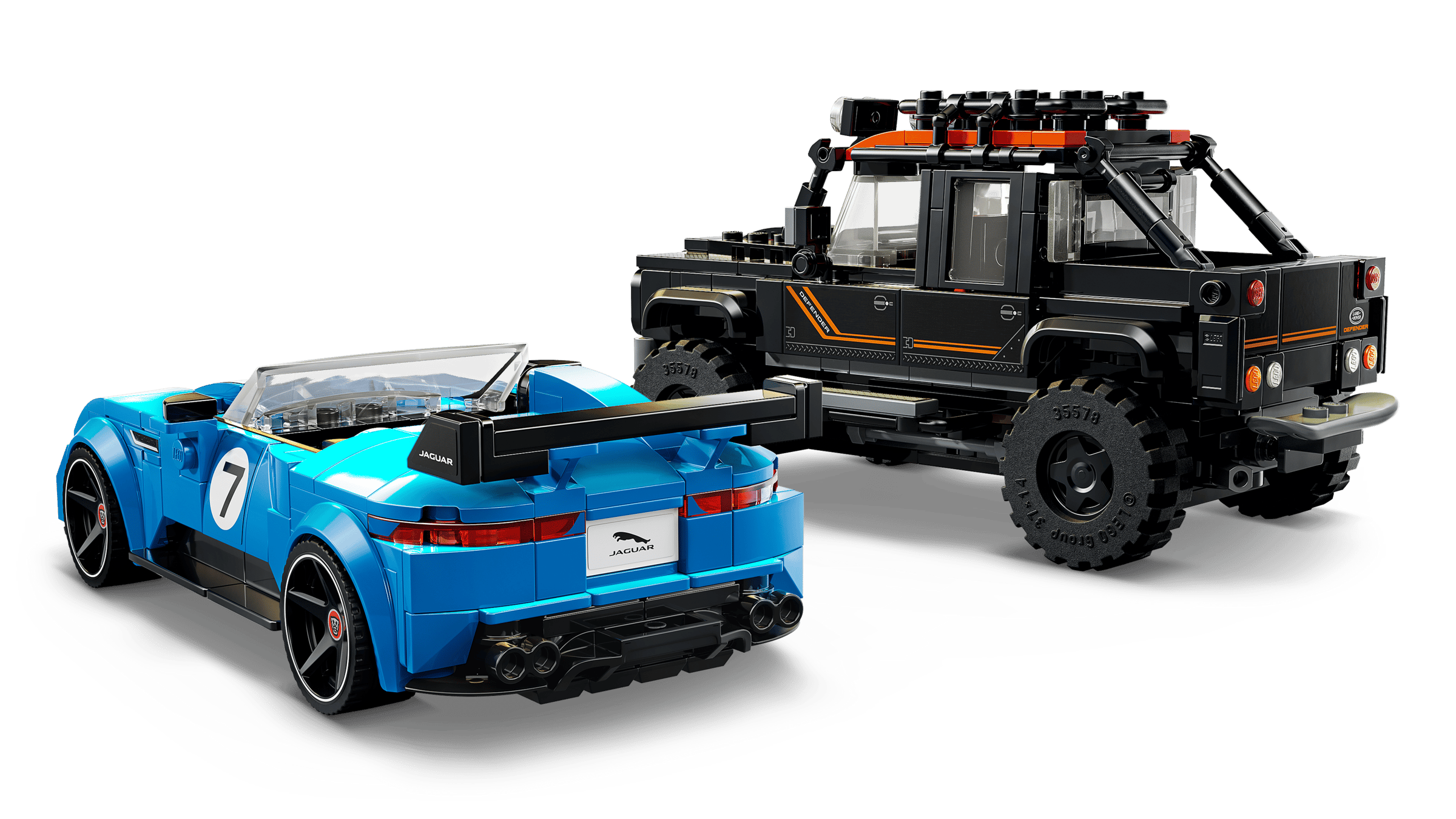 LEGO 77264 Jaguar Project 7 & Land Rover Defender