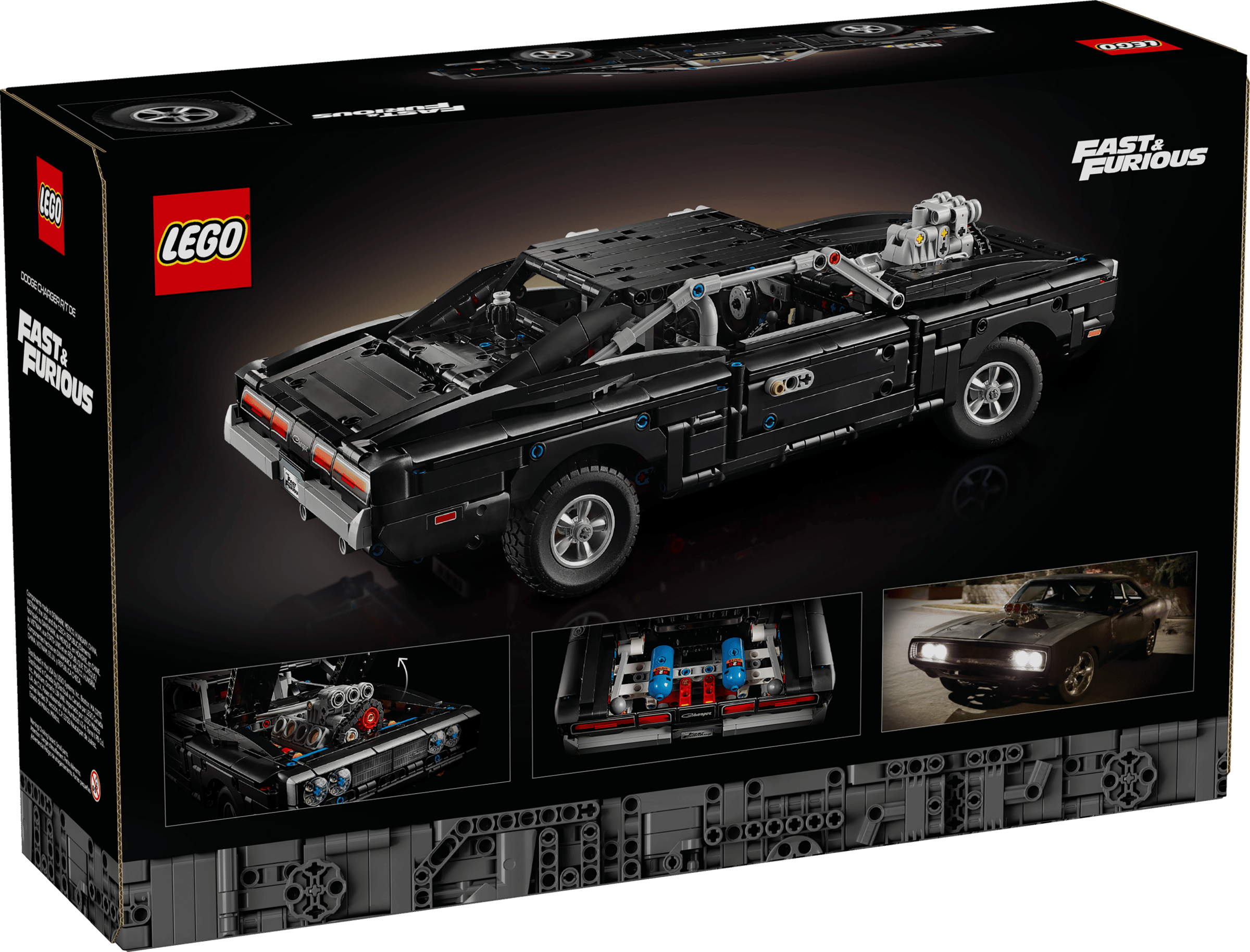 LEGO Technic 42231 Fast and Furious Dodge Charger R/T Car