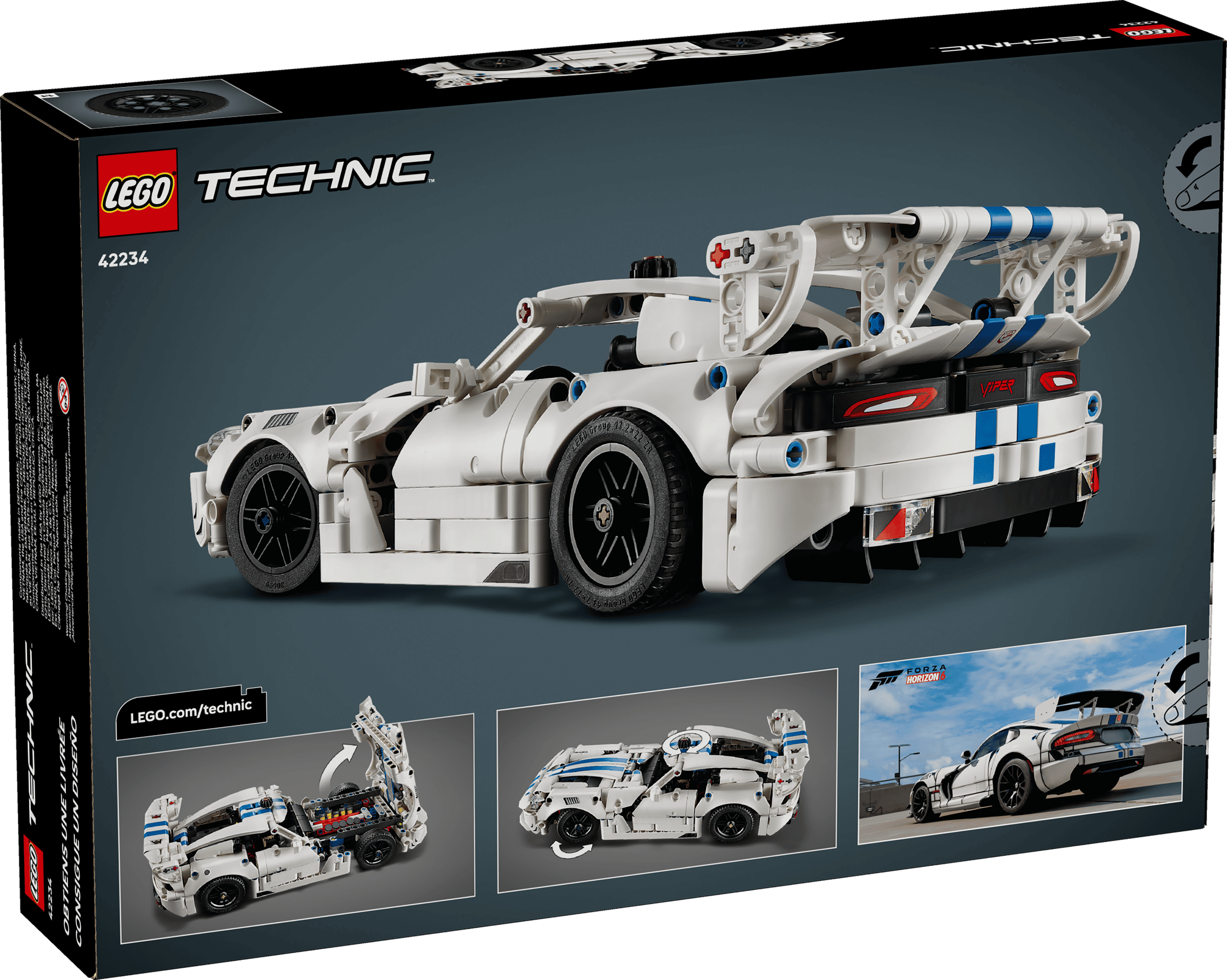 LEGO Technic 42234 Dodge Viper GTS-R Sports Car
