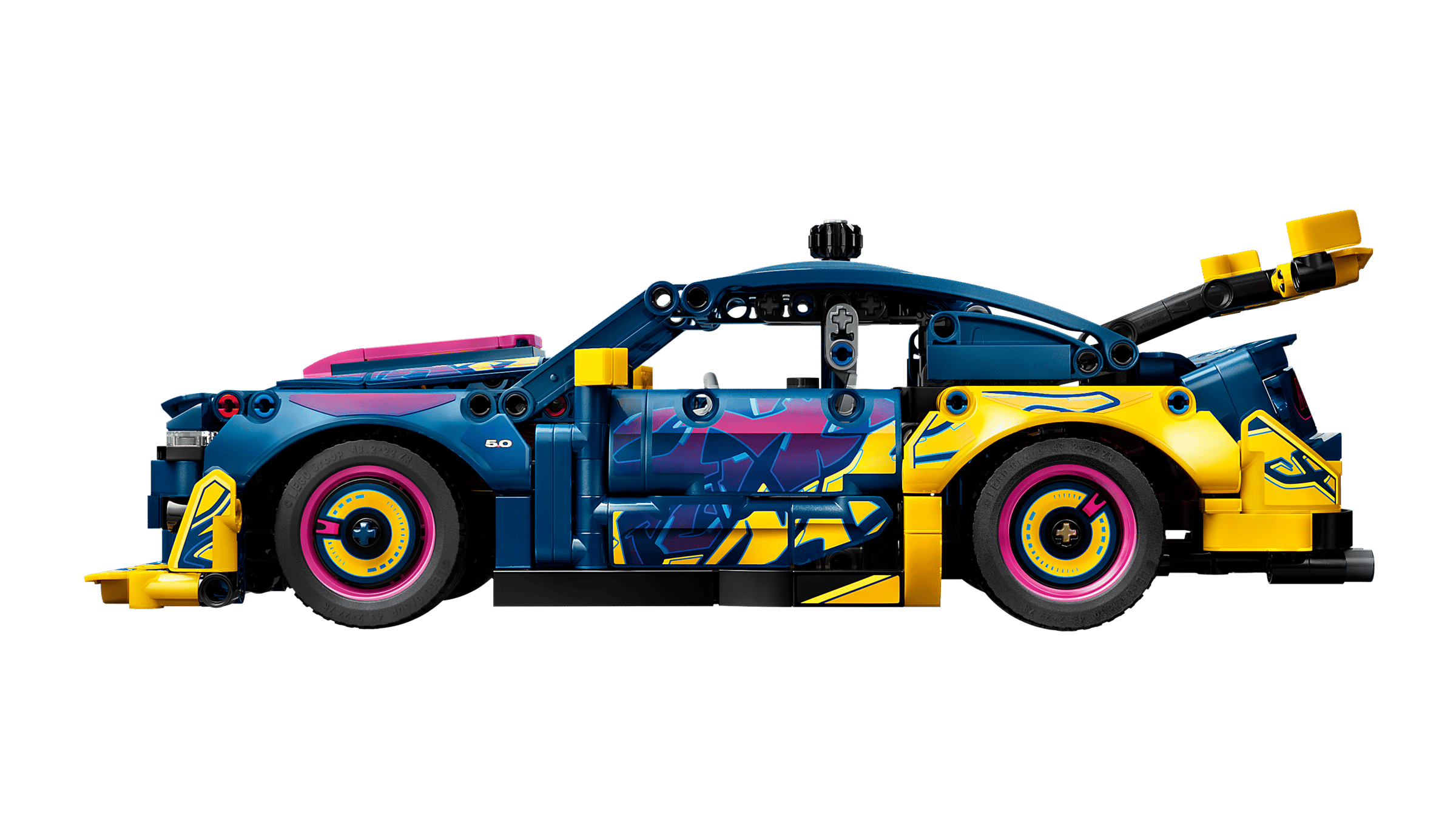 LEGO Technic 42236 Custom Garage Ford Mustang GT Car