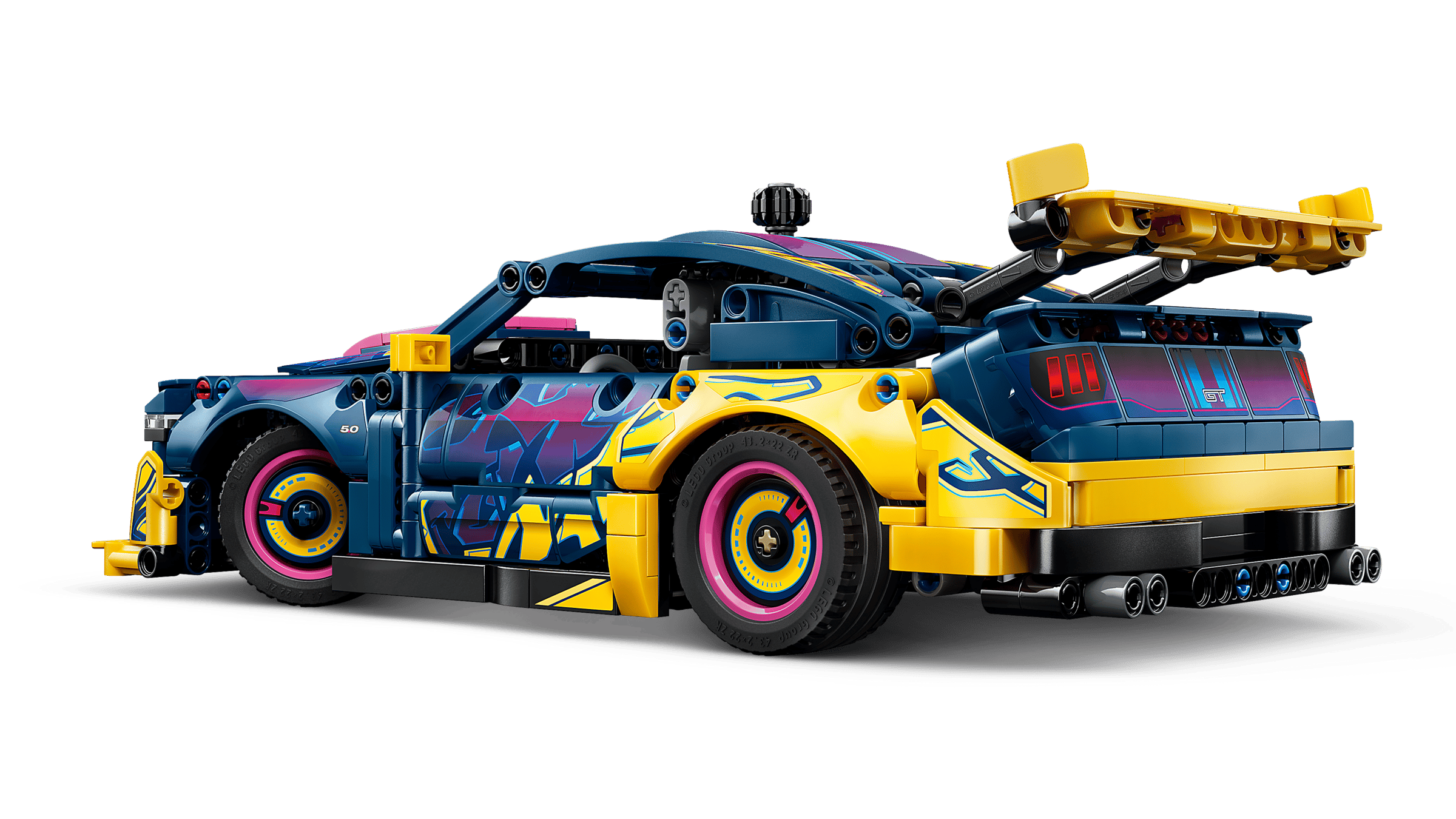 LEGO Technic 42236 Custom Garage Ford Mustang GT Car