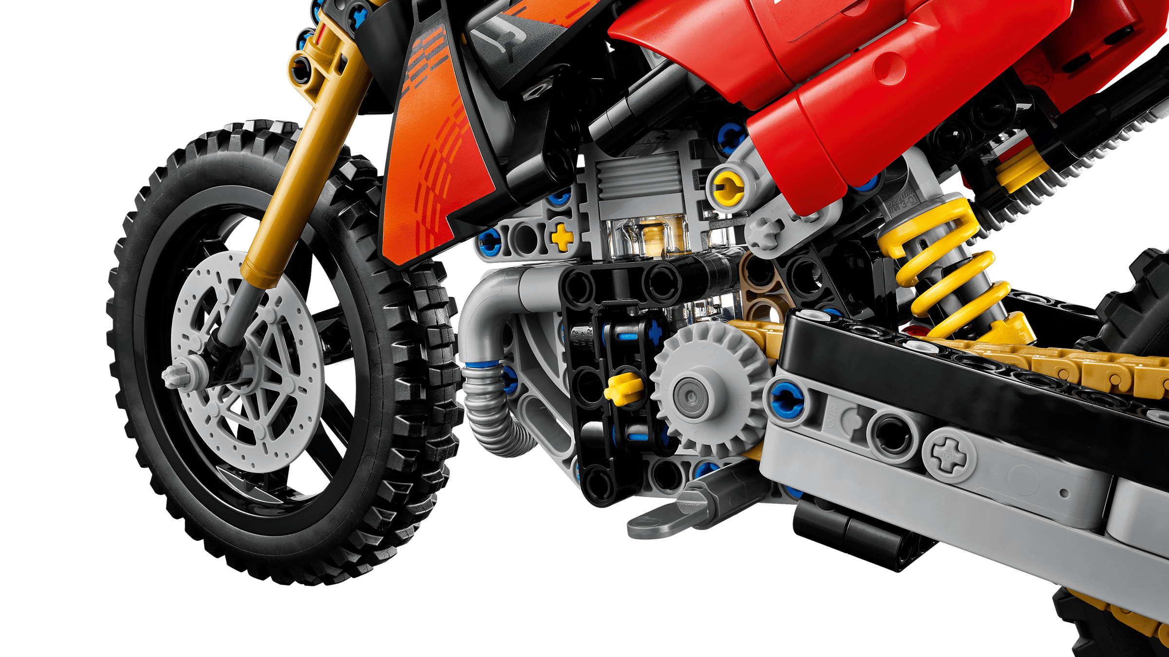 LEGO Technic 42238 Ducati Desmo450 MX Factory Motorcycle
