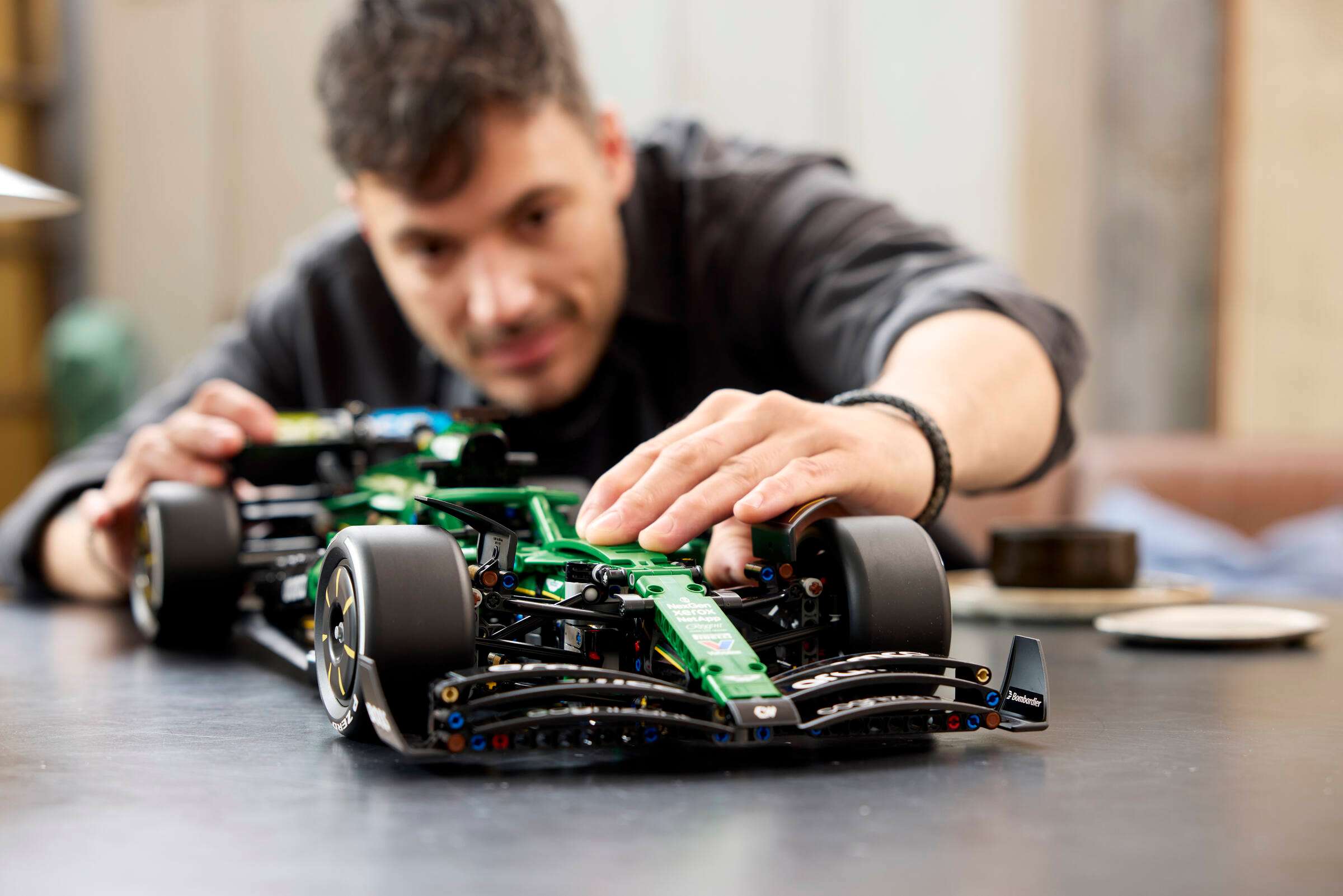 LEGO Technic 42240 Aston Martin Aramco AMR25 F1 Car