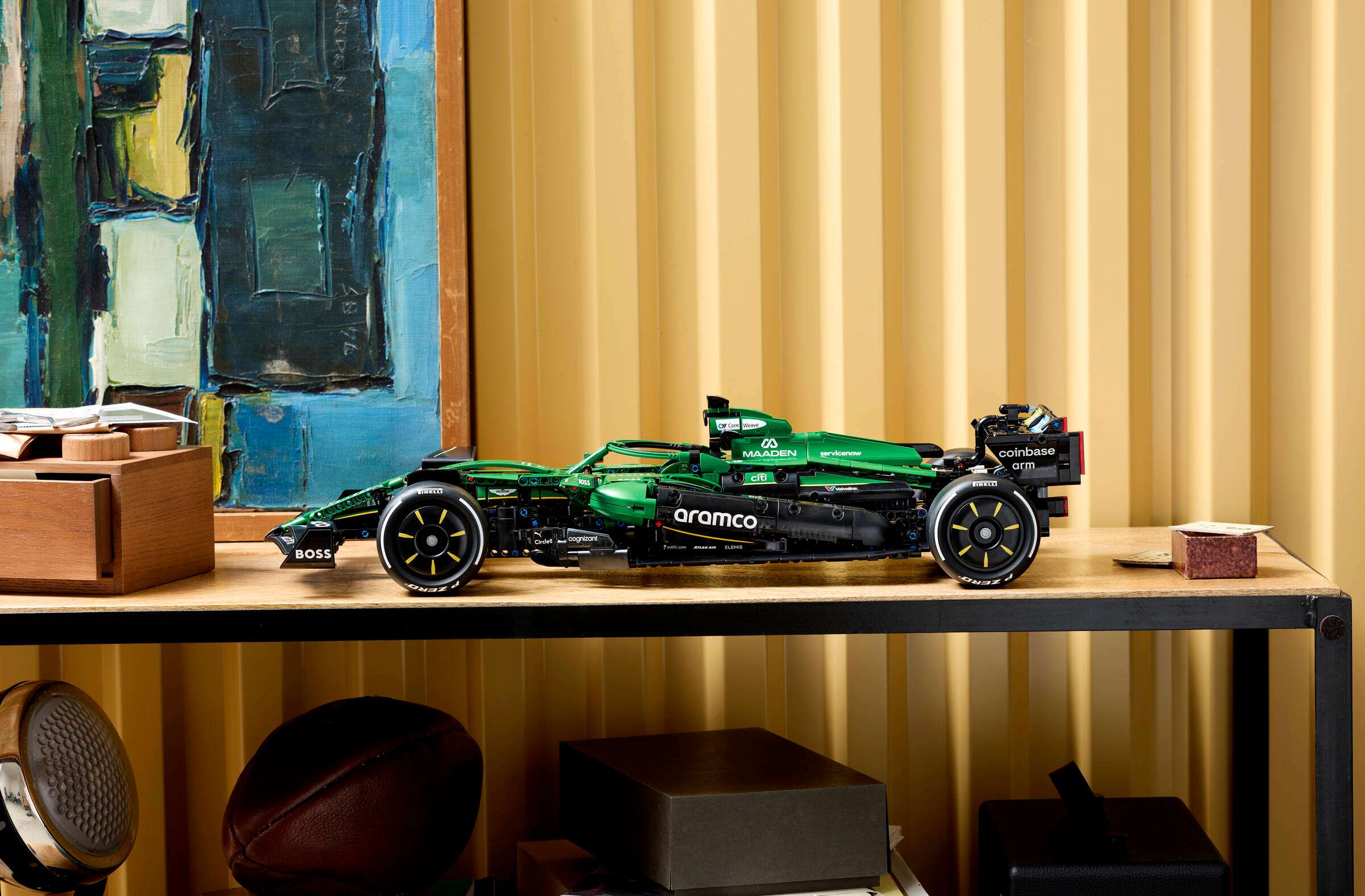 LEGO Technic 42240 Aston Martin Aramco AMR25 F1 Car