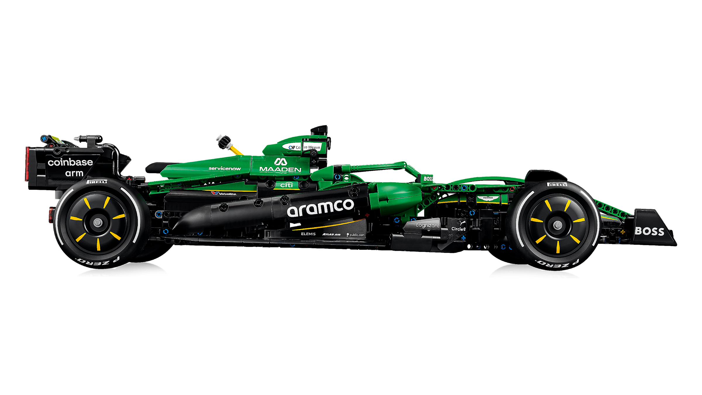 LEGO Technic 42240 Aston Martin Aramco AMR25 F1 Car