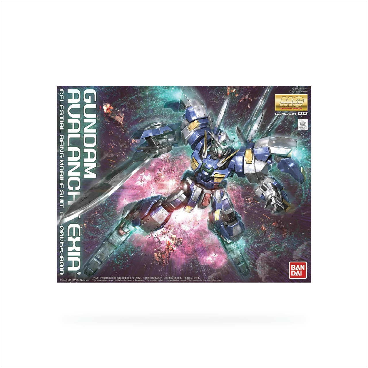 MG 1/100 Gundam Avalanche Exia Dash [P-Bandai]