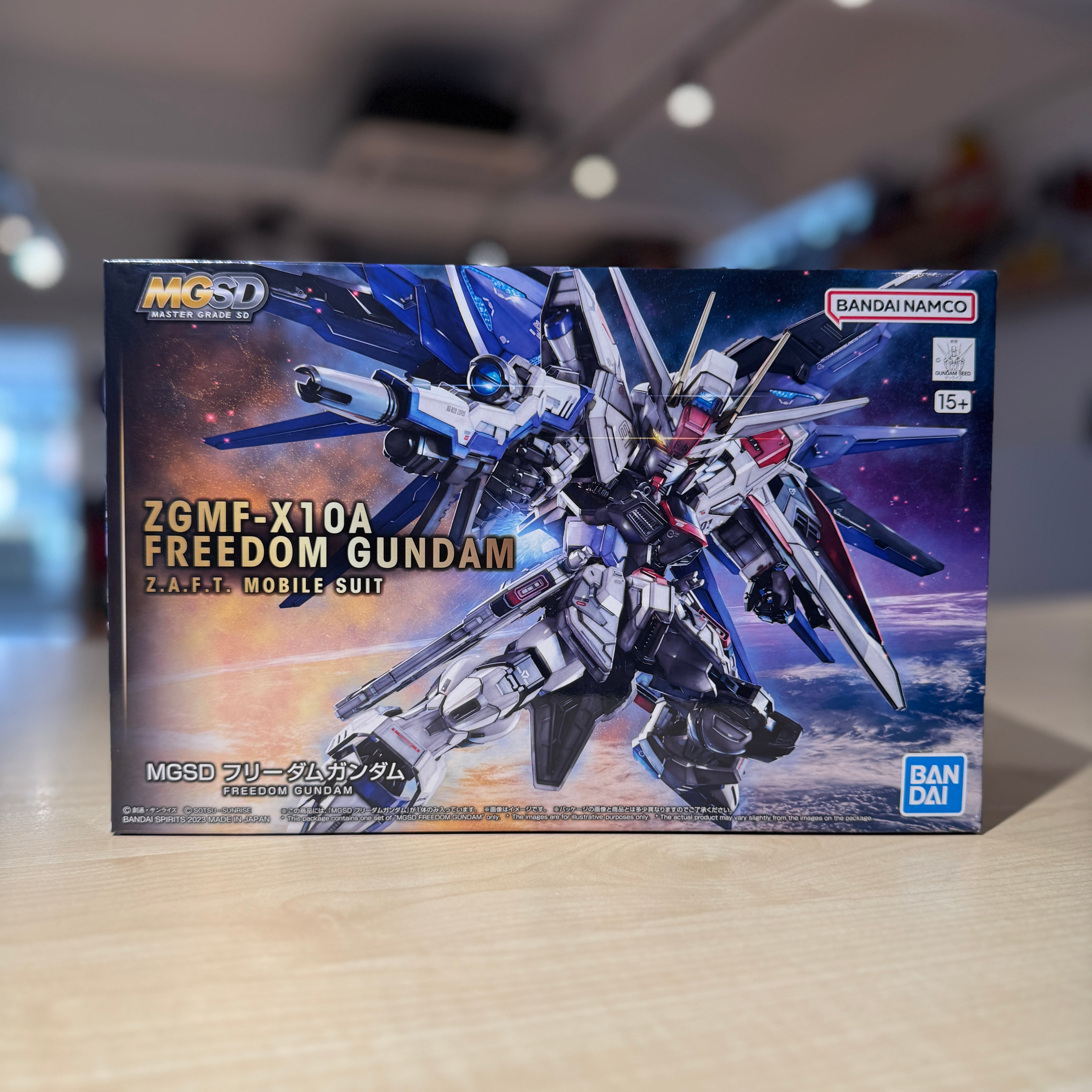 MGSD Freedom Gundam| Bandai Master Grade SD Model Kit| DeToyz