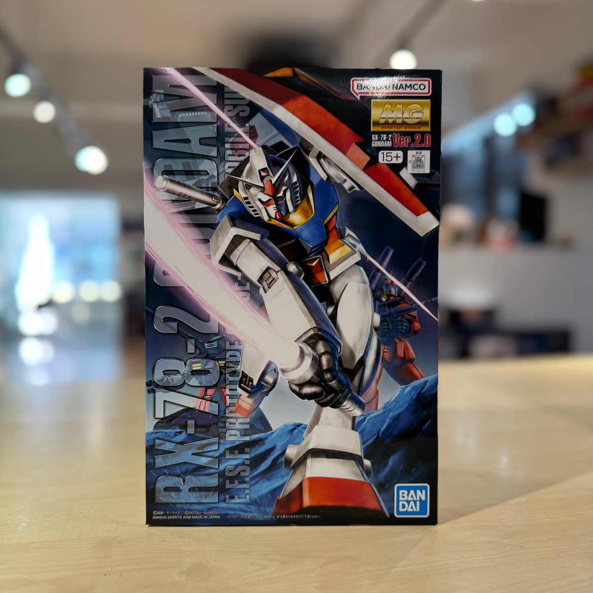 MG RX-78-2 Gundam Ver 2.0 Bandai Gunpla model kit