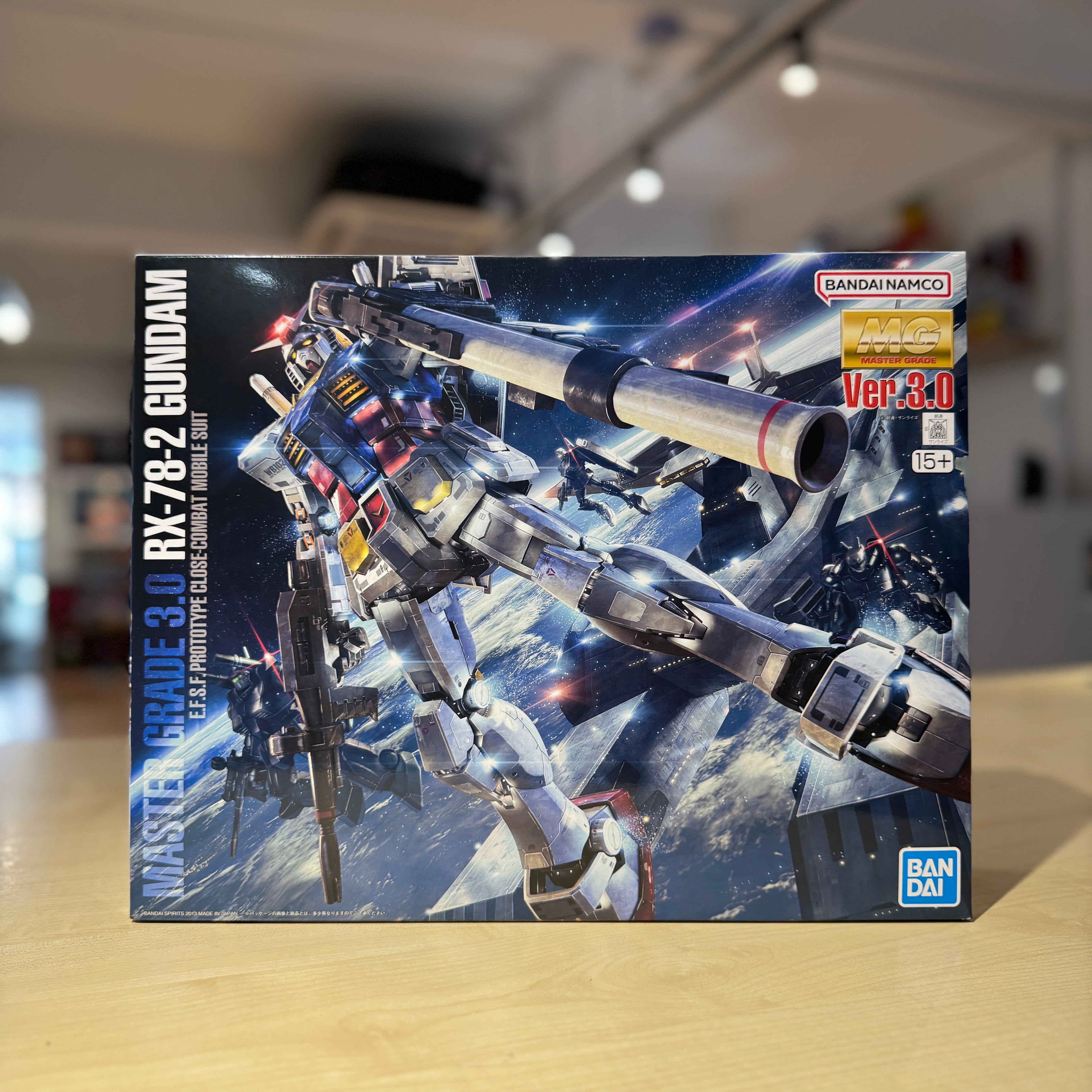 MG RX-78-2 Gundam Ver.3.0 | Bandai Gunpla Kit | DeToyz Malaysia