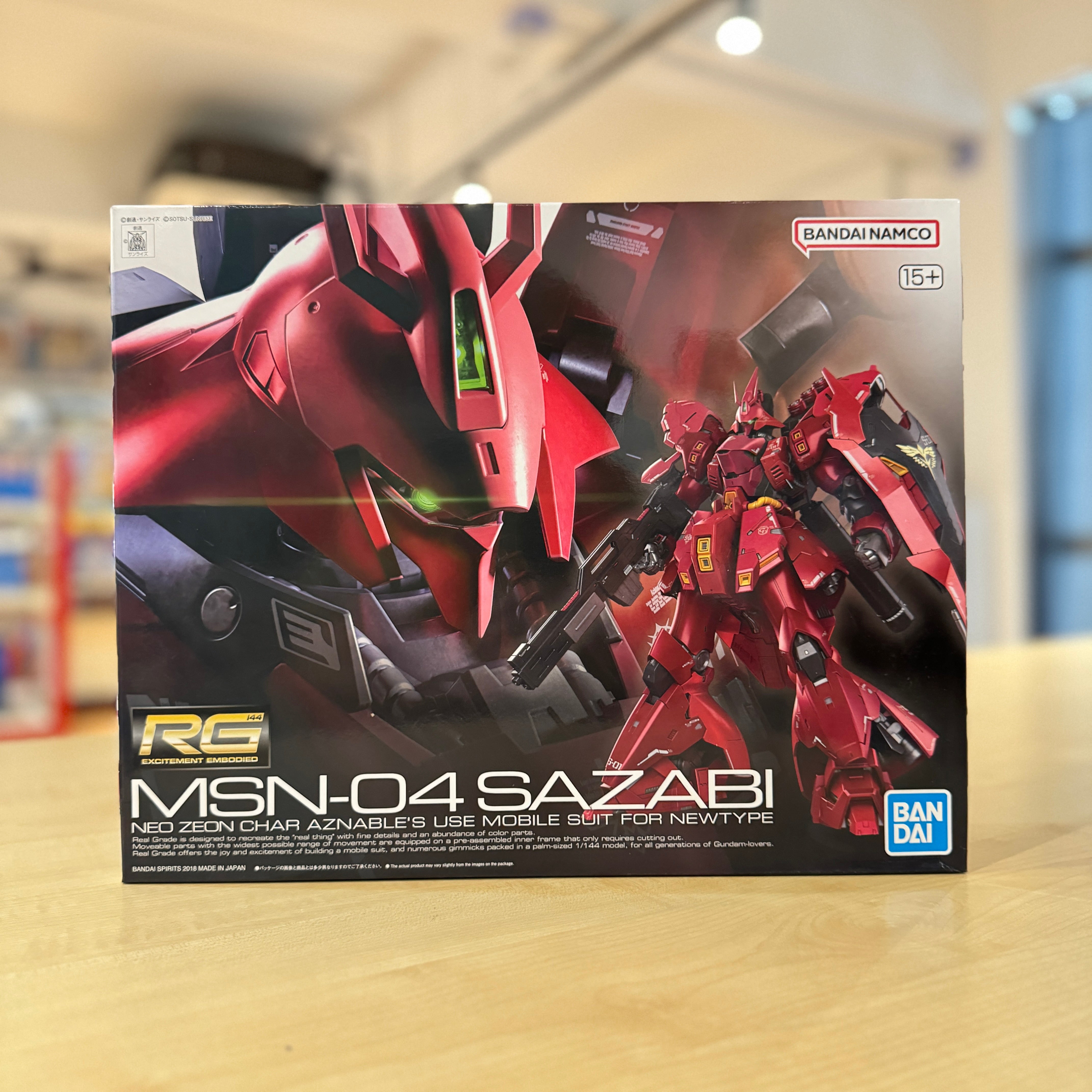 RG 1/144 MSN-04 Sazabi