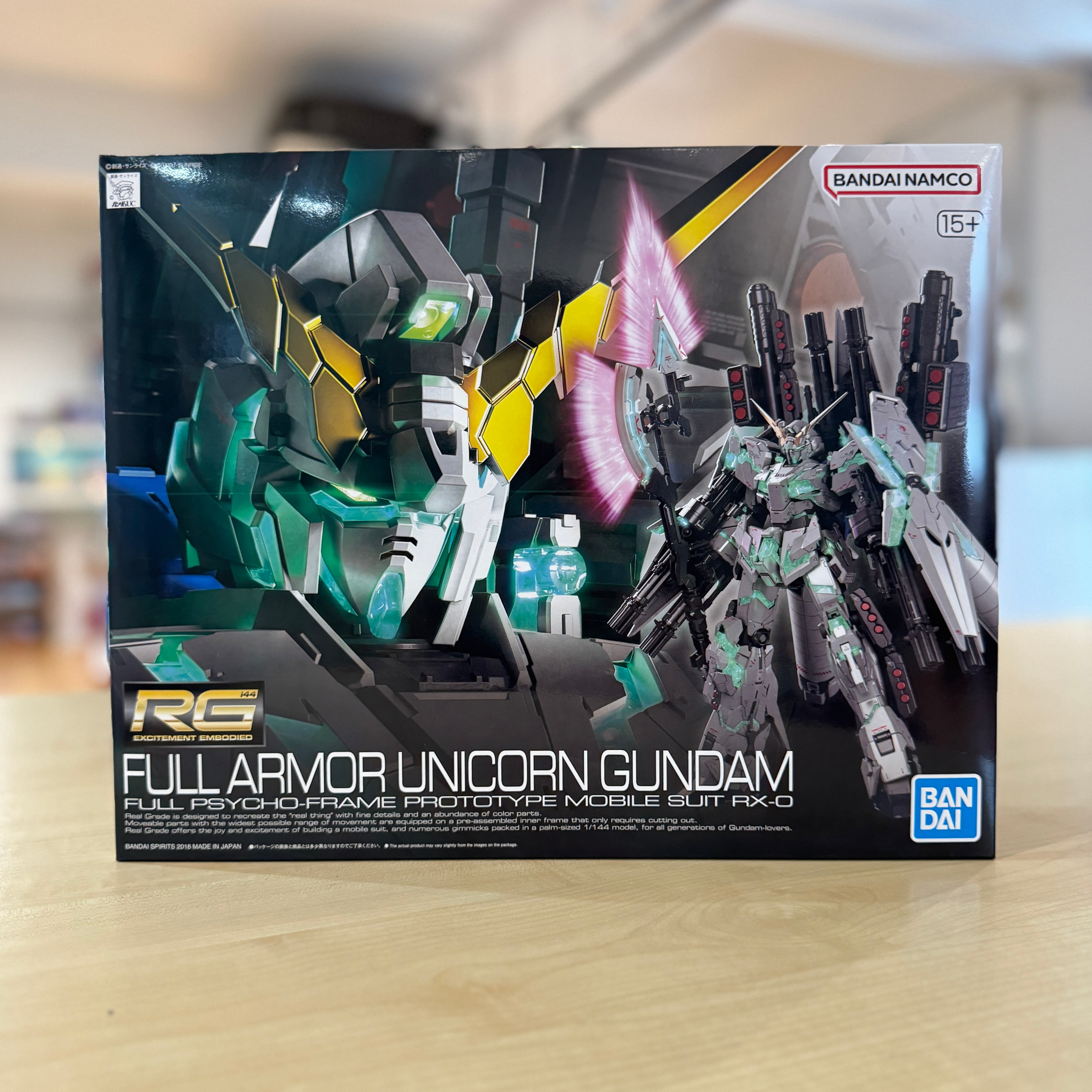 RG Full Armor Unicorn Gundam