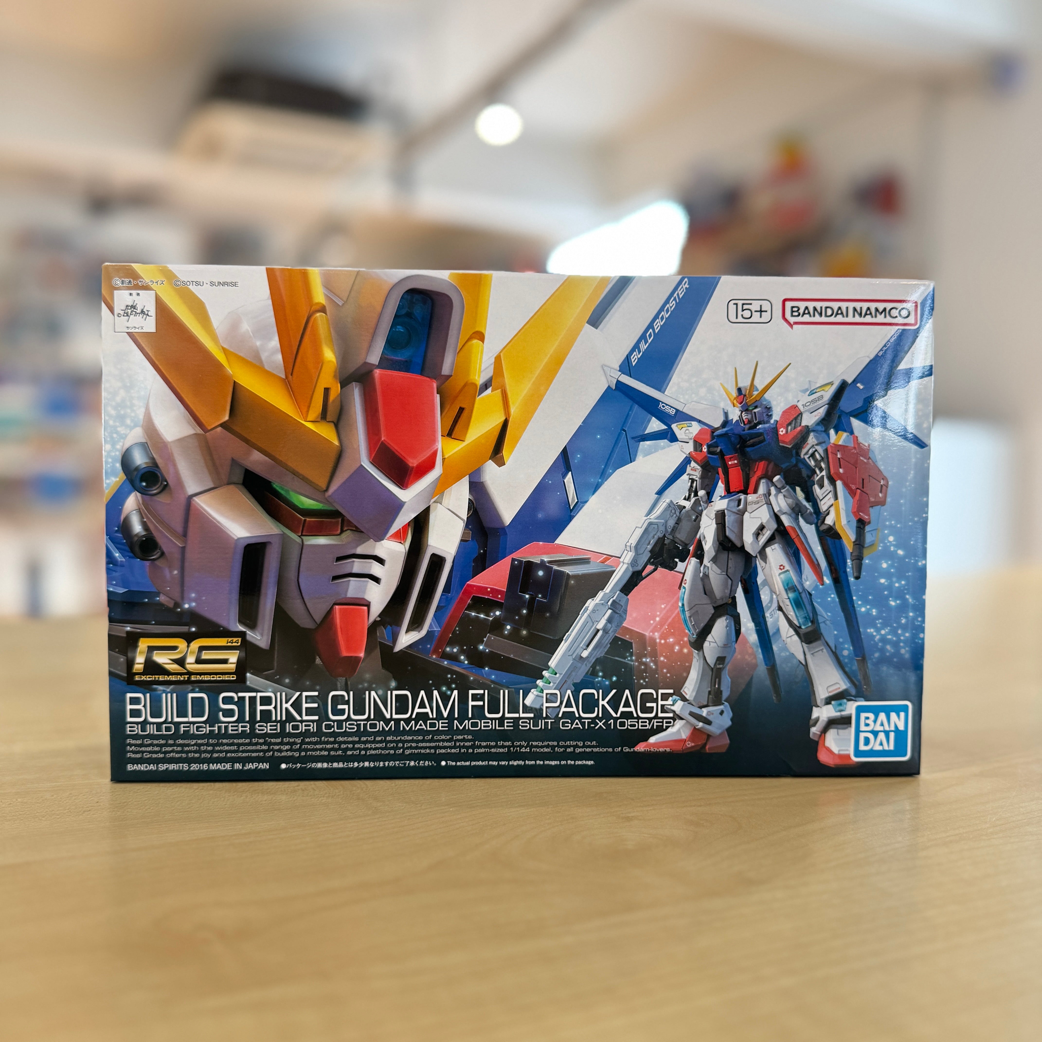 RG GAT-X105B/FP Build Strike Gundam Full Package