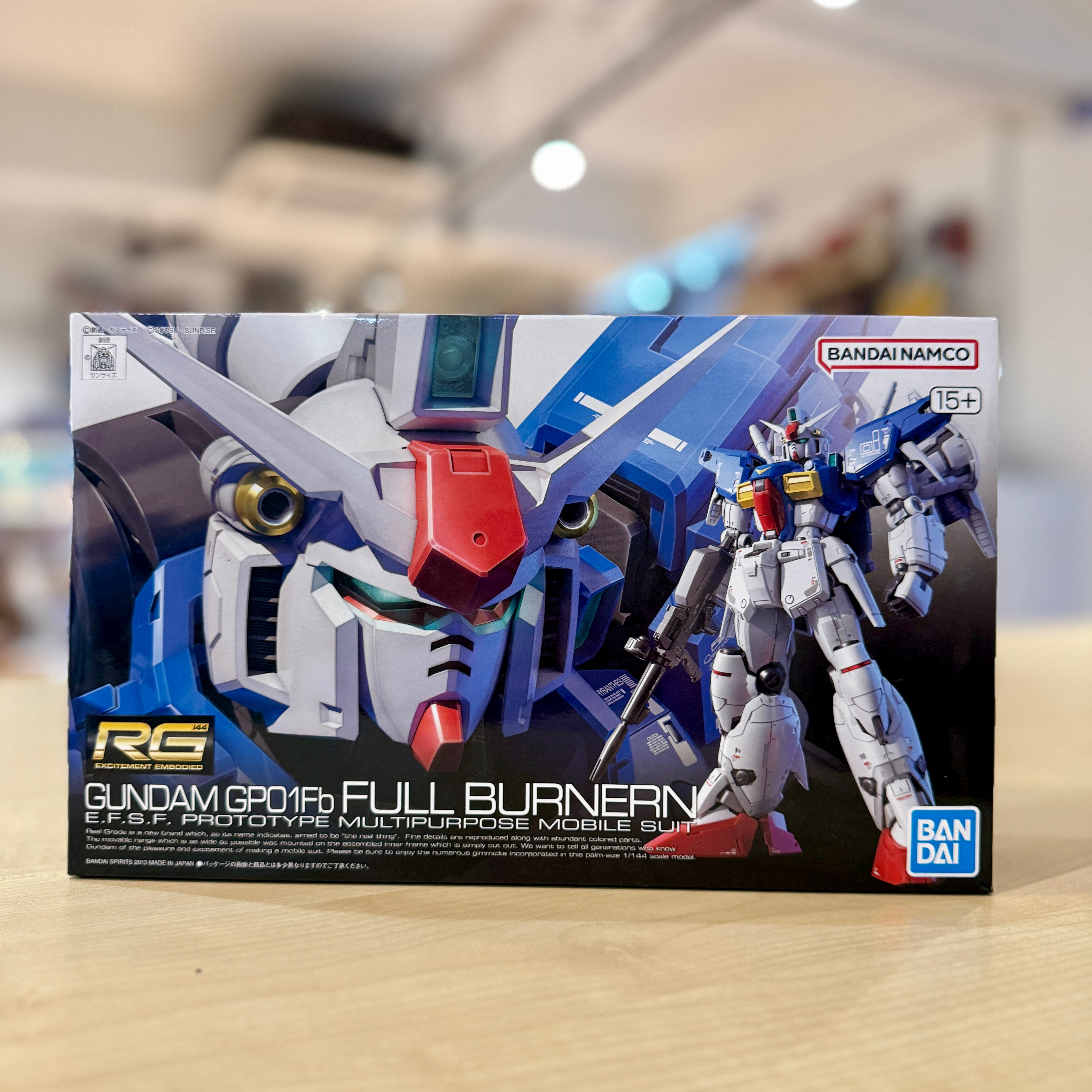 RG RX-78 GP01Fb Gundam GP01 Full Vernian