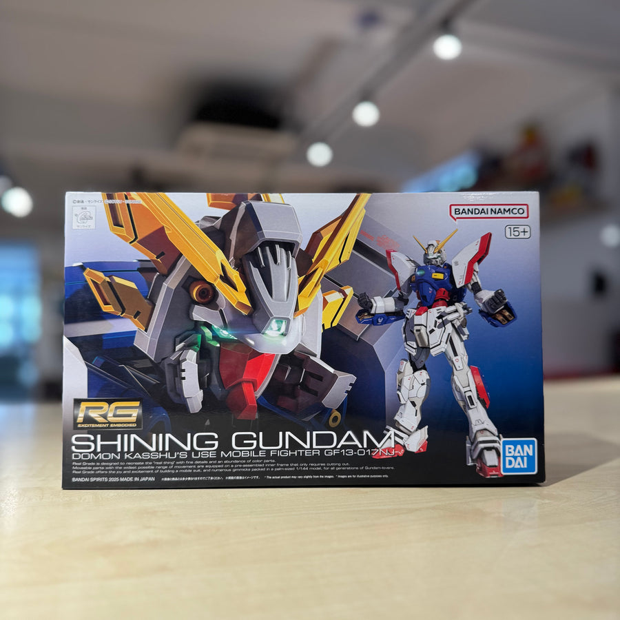 RG Shining Gundam model kit
