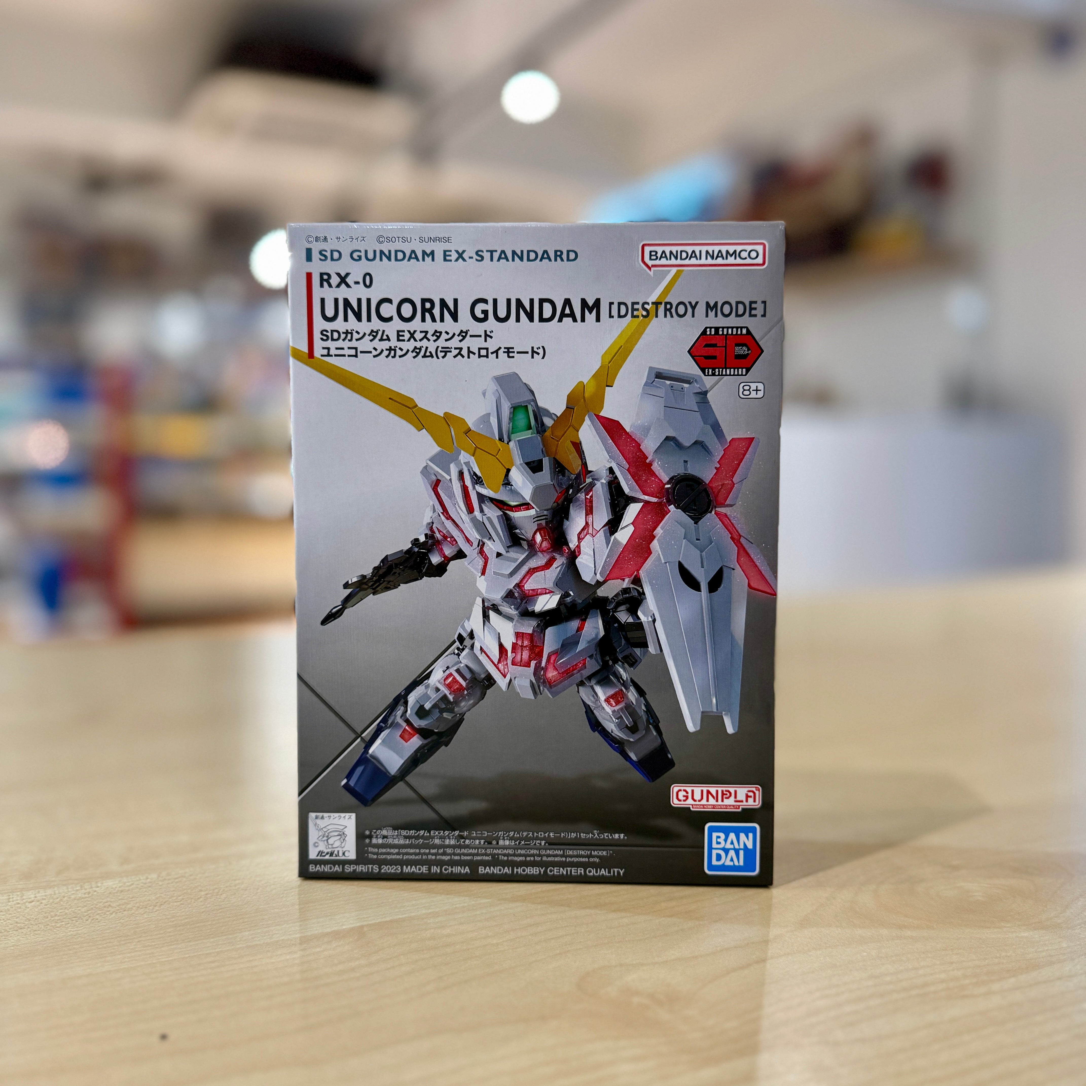 SD Gundam EX-Standard Unicorn Gandam (Destroy Mode)