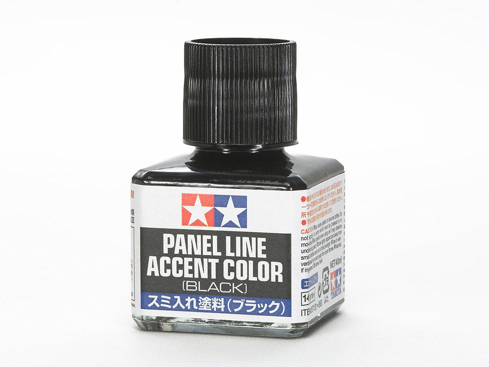 Tamiya 87131 Panel Line Accent Color [Black] 40ml
