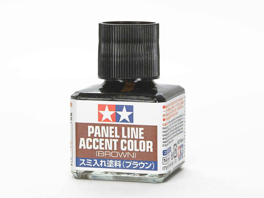 Tamiya 87132 Panel Line Accent Color [Brown] 40ml