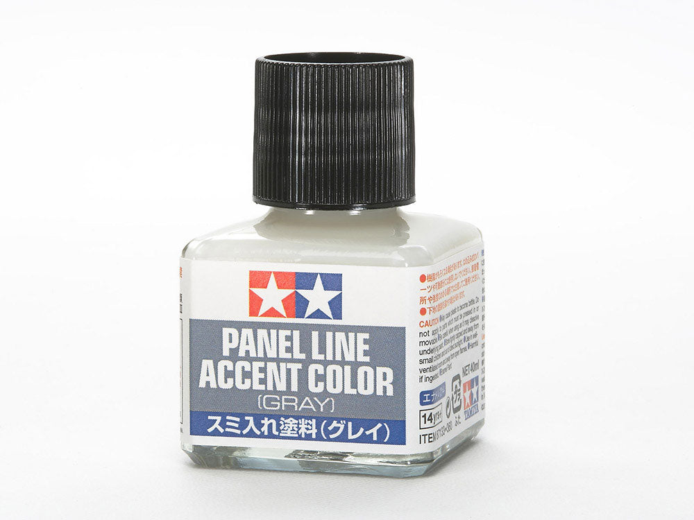 Tamiya 87133 Panel Line Accent Color [Gray] 40ml