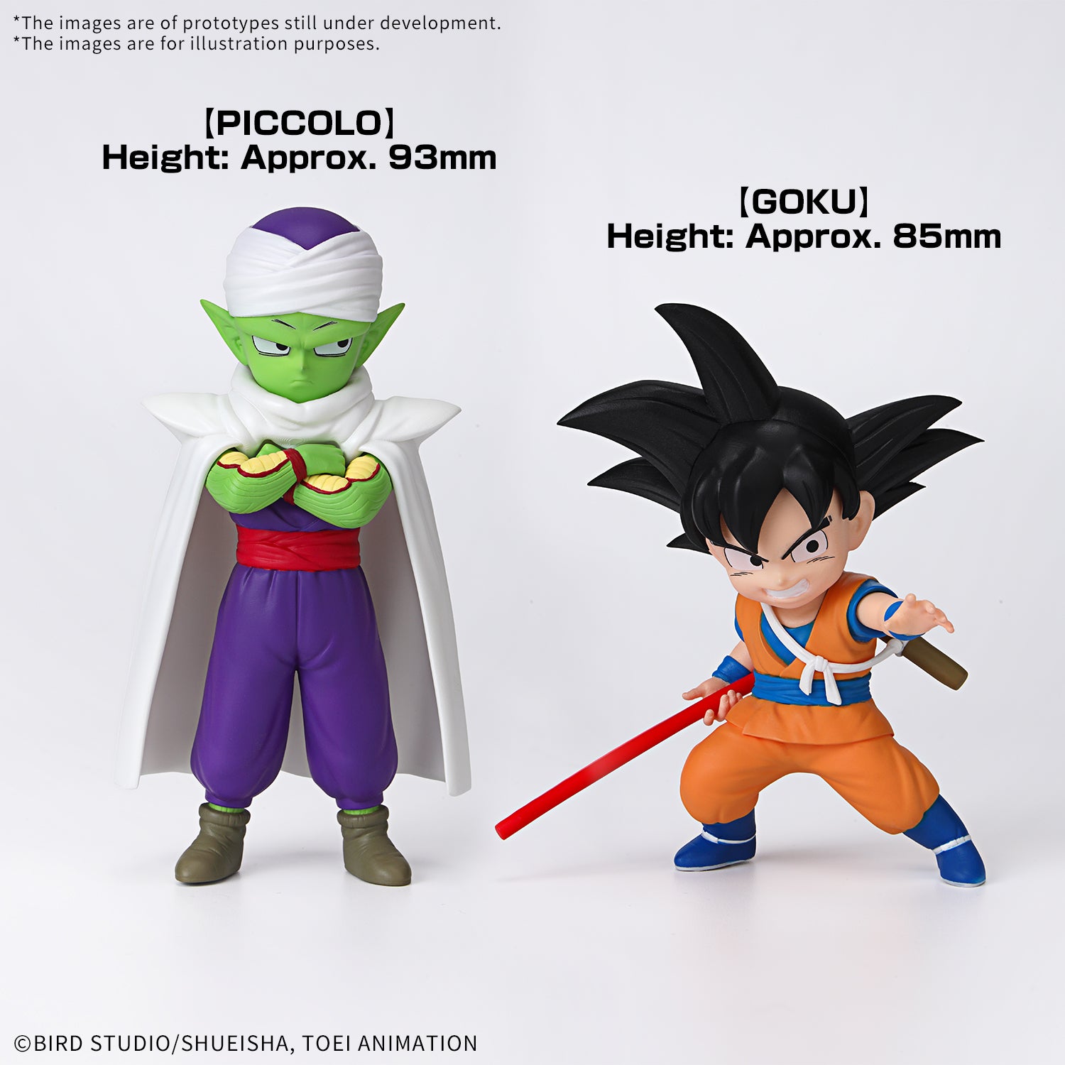 Dragon Ball Daima Model Kit Son Goku (Mini) & Piccolo (Mini)