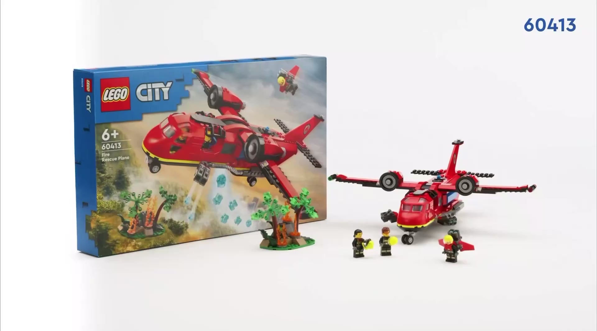 LEGO 60413 Fire Rescue Plane