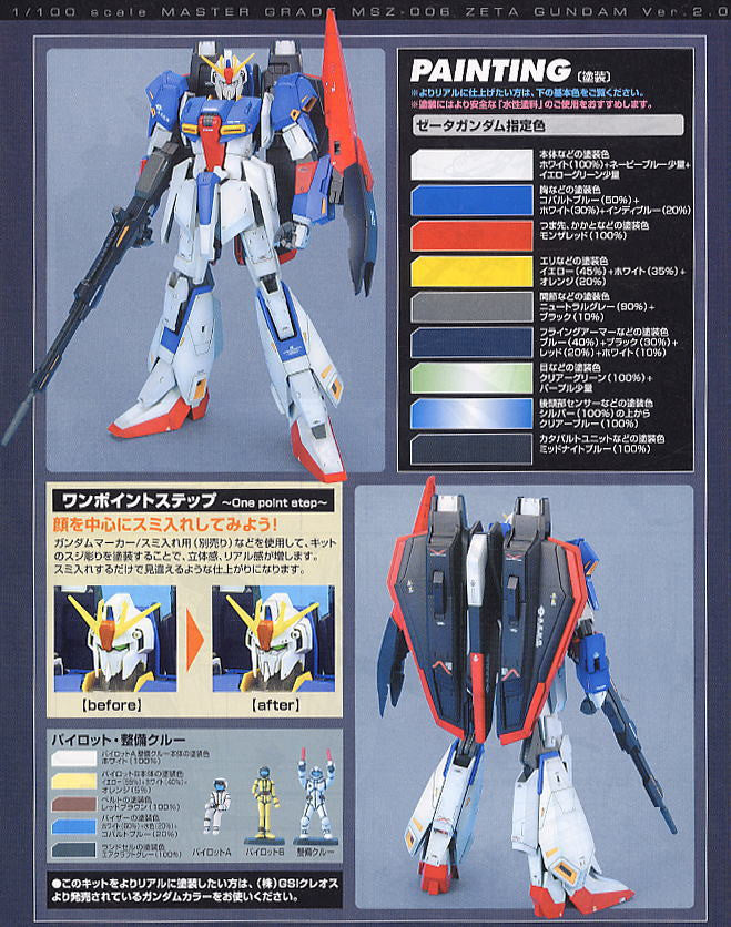 MG MSZ-006 Z Gundam Ver.2.0