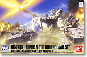 HGUC Gundam Ground Type The Ground War Set