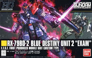 HGUC Blue Destiny Unit 2 'EXAM'