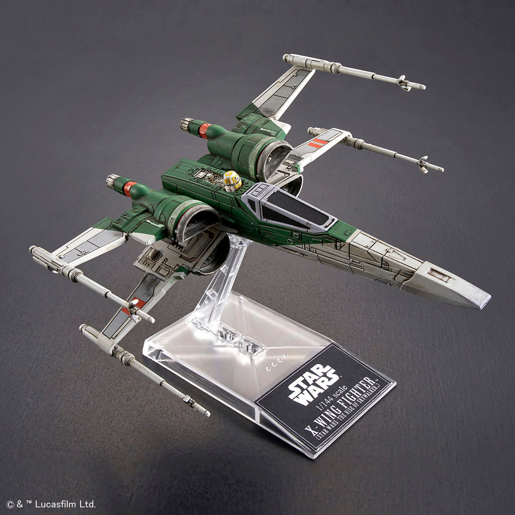 1/144 Poe's X-Wing Fighter & X-Wing Fighter (Star Wars:The Rise Of Skywalker)