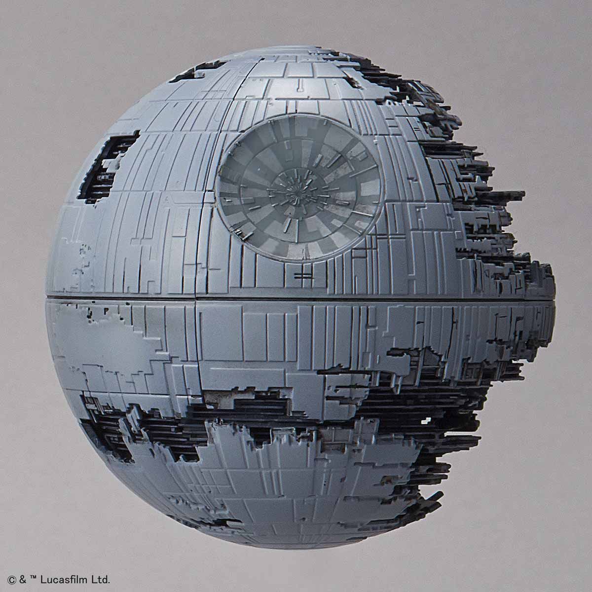 Bandai Star Wars model kit - 1/2700000 Death Star II & 1/14500 Star Destroyer