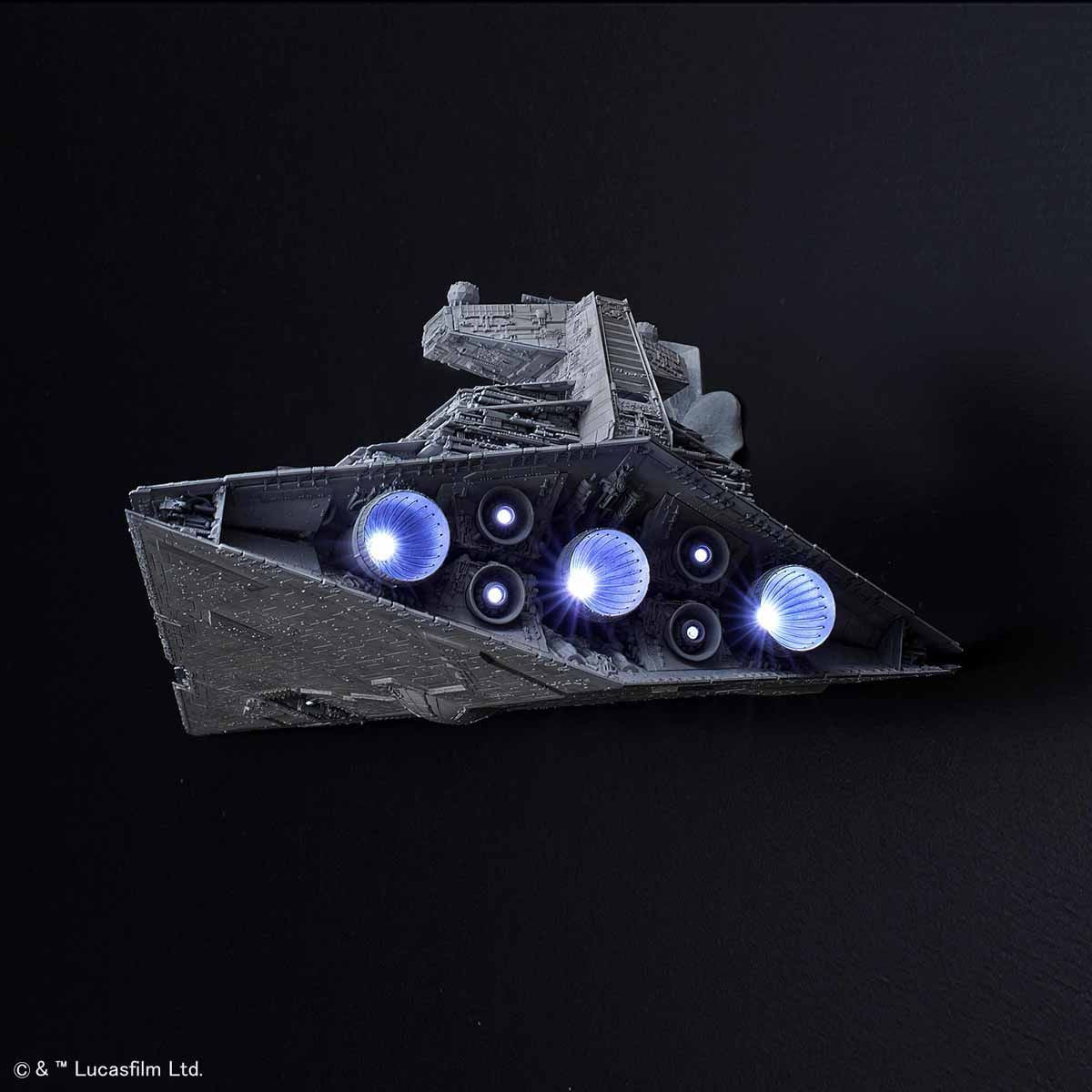 Bandai Star Wars Model kit - 1/5000 Star Destroyer [Lighting Model] First Production Limited.