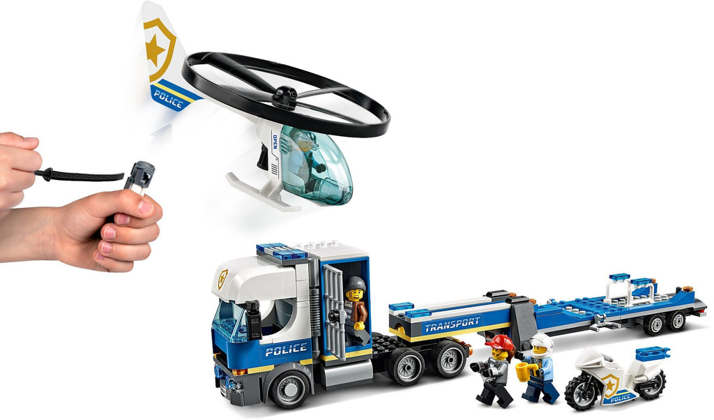 LEGO 60244 Police Helicopter Transport