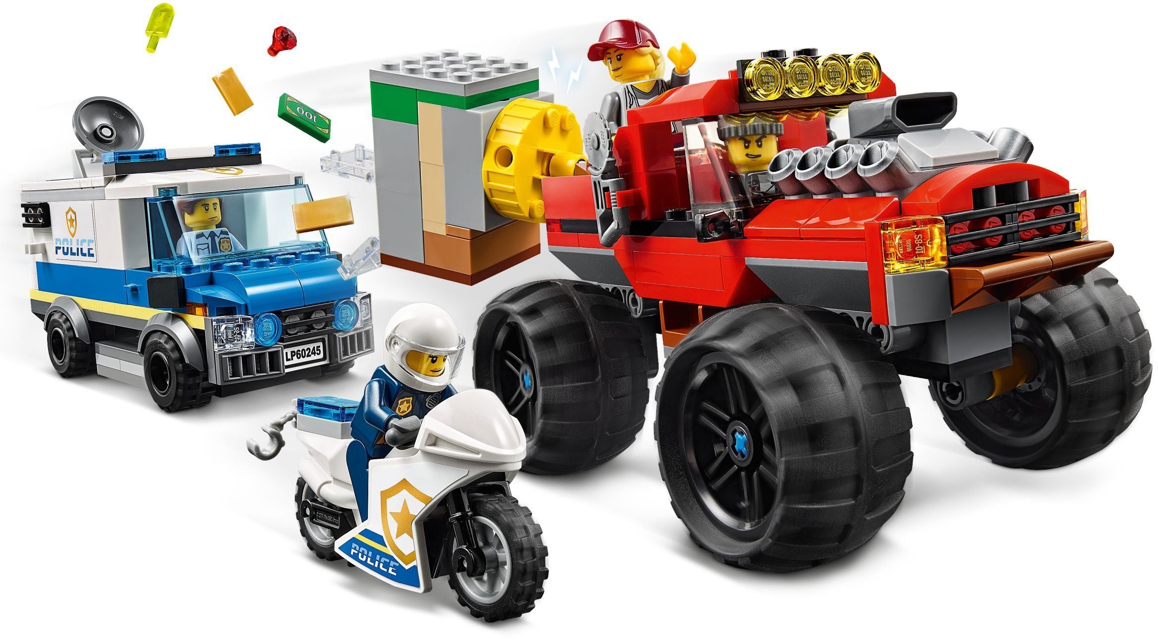 LEGO 60245 Police Monster Truck Heist