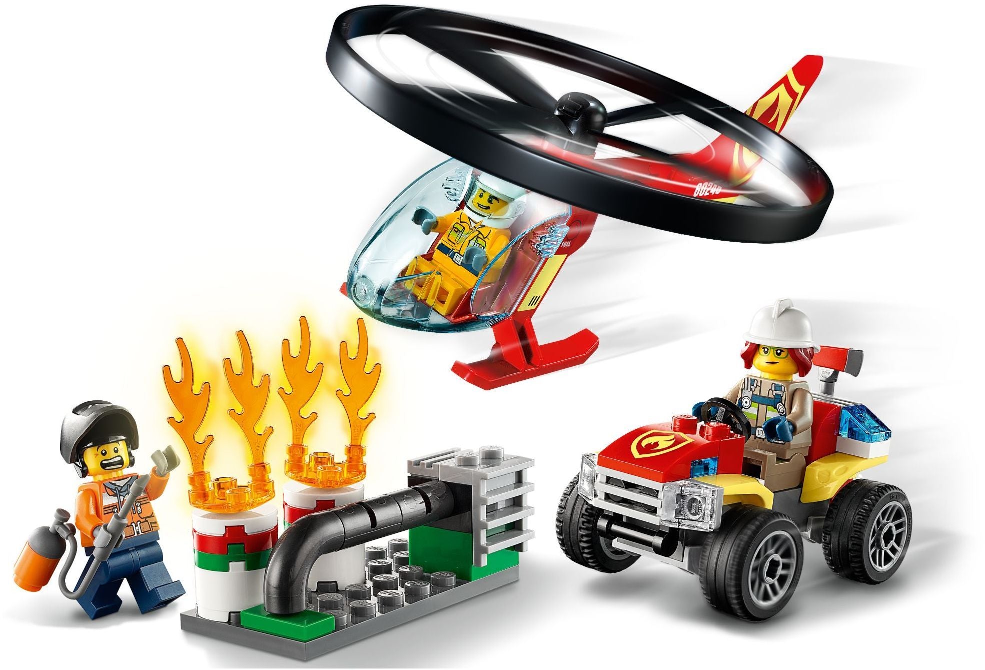 LEGO 60248 Fire Helicopter Response