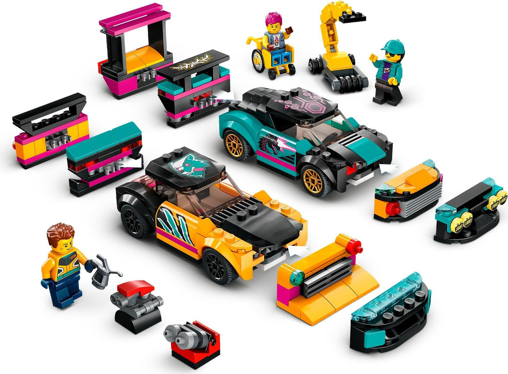 LEGO 60389 Custom Car Garage
