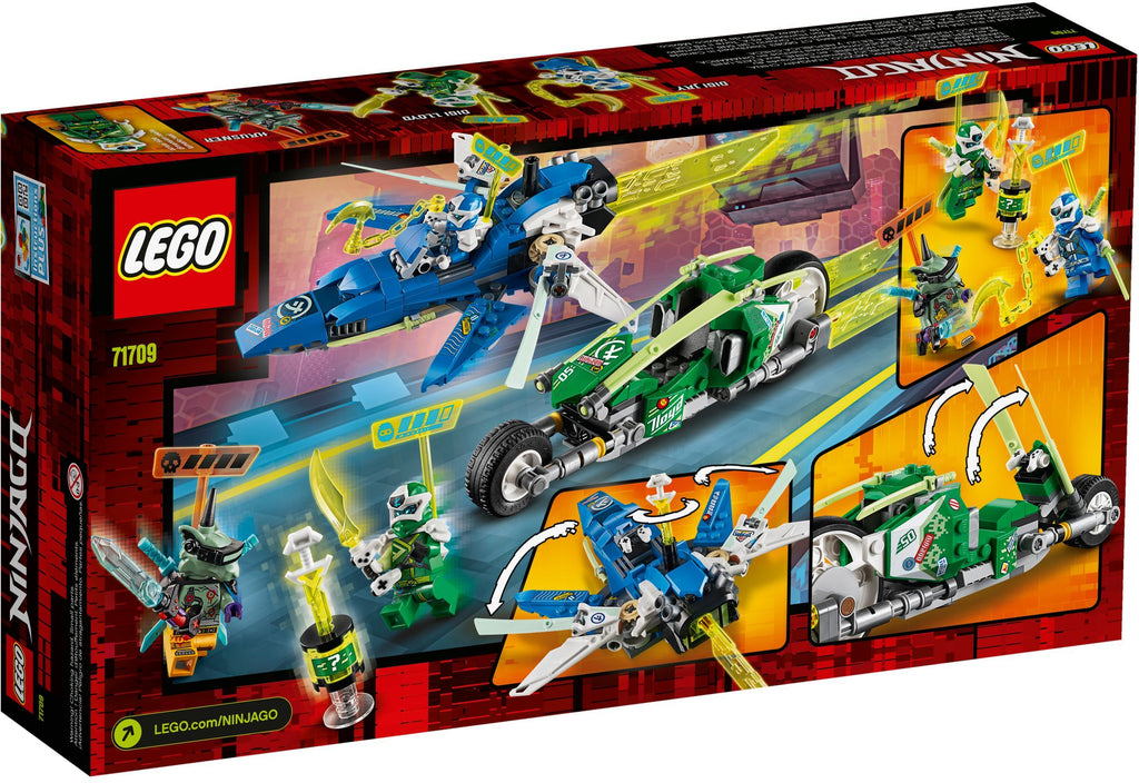 LEGO 71709 Jay and Lloyd's Velocity Racers