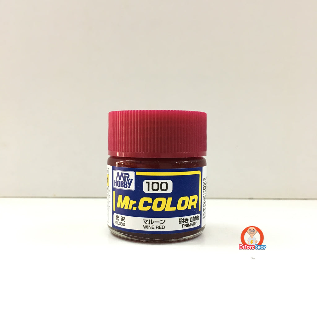 Mr Color C-100 Wine Red Gloss Primary (10ml)