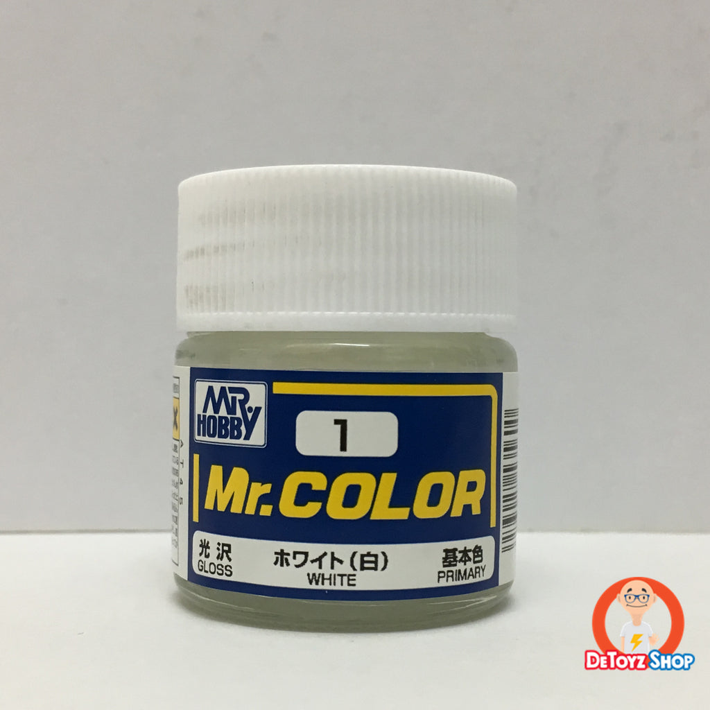 Mr Color C-1 White Gloss Primary (10ml)