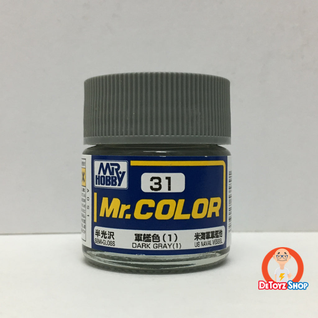 Mr Color C-31 Dark Gray Semi-Gloss (10ml)