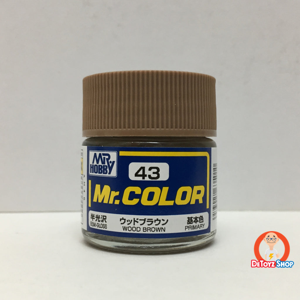 Mr Color C-43 Wood Brown Semi-Gloss Primary (10ml)