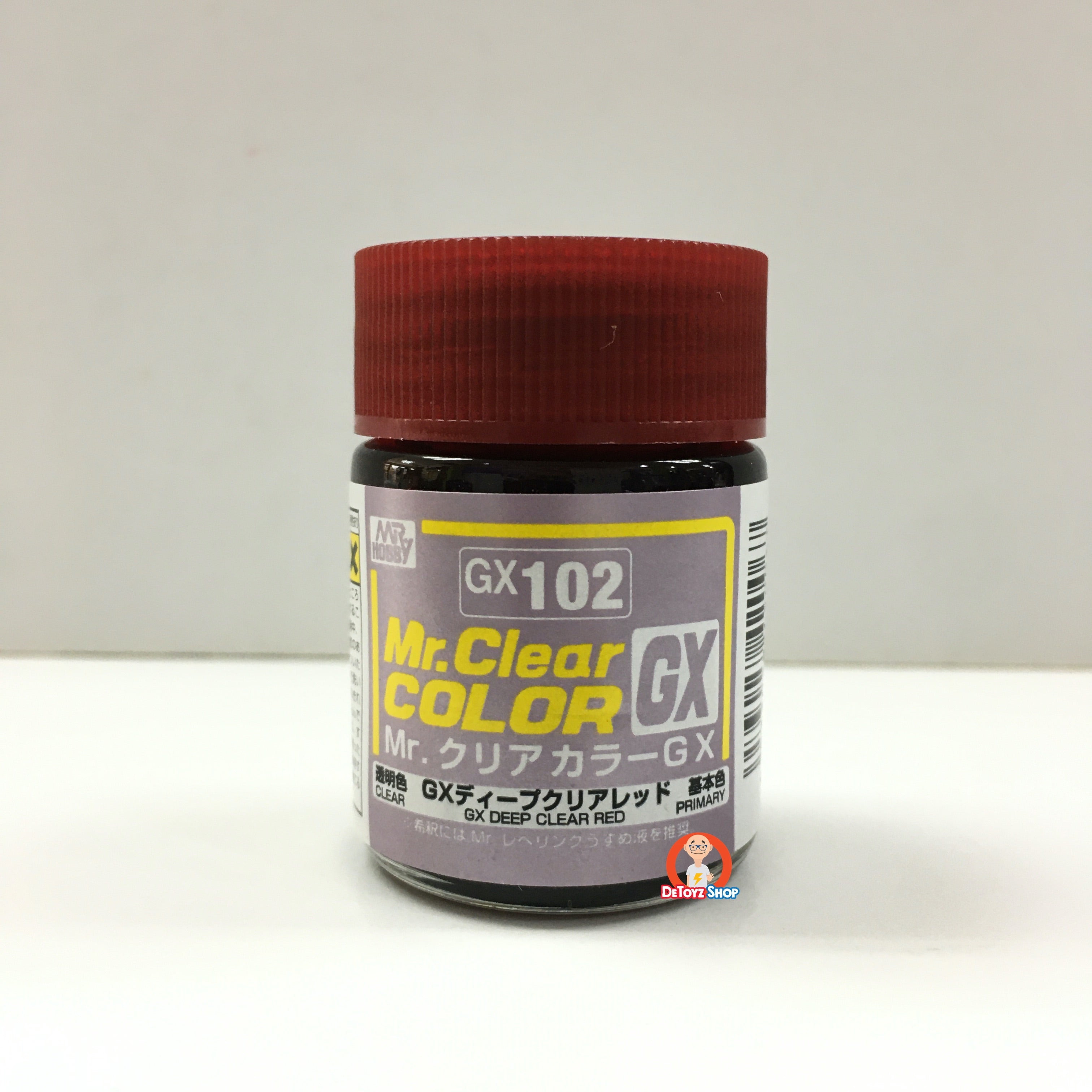 Mr Clear Color GX102 Deep Clear Red (18ml)