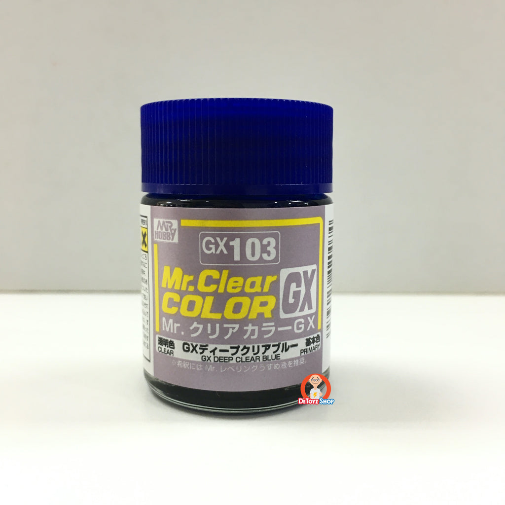 Mr Clear Color GX103 Deep Clear Blue (18ml)